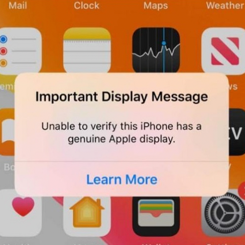 iPhone Paired Component Warnings