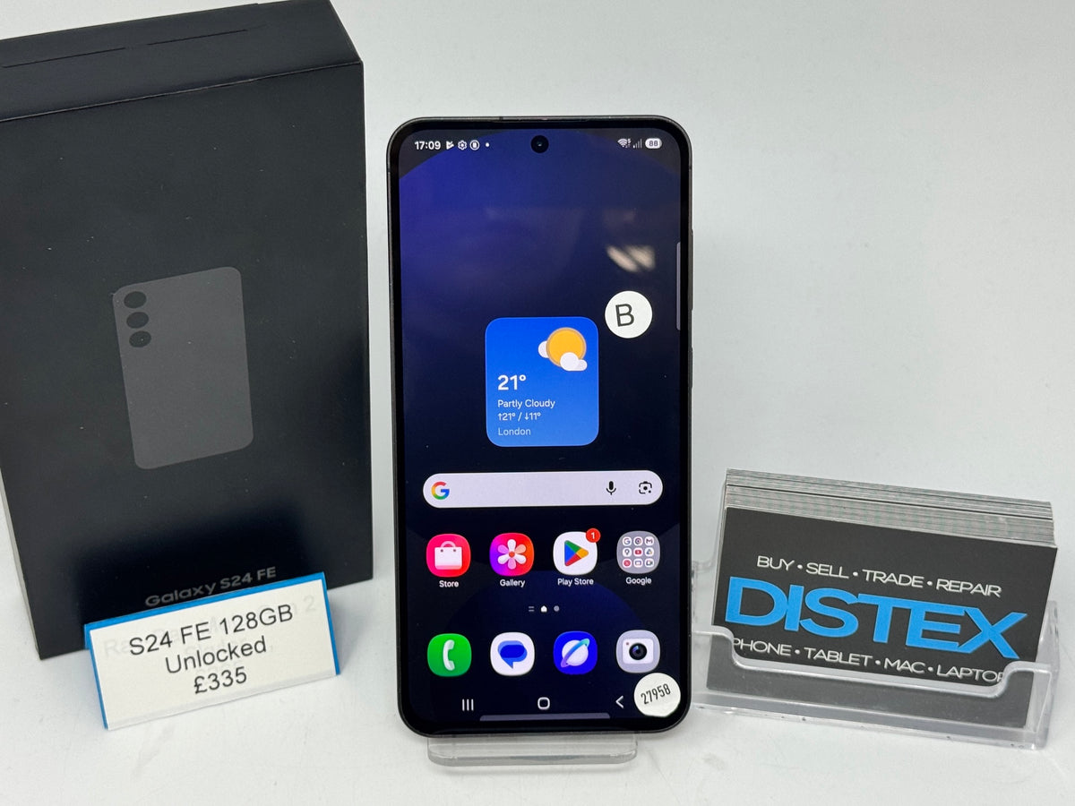 Samsung Galaxy S24 FE 128GB Unlocked Graphite (B) M27958