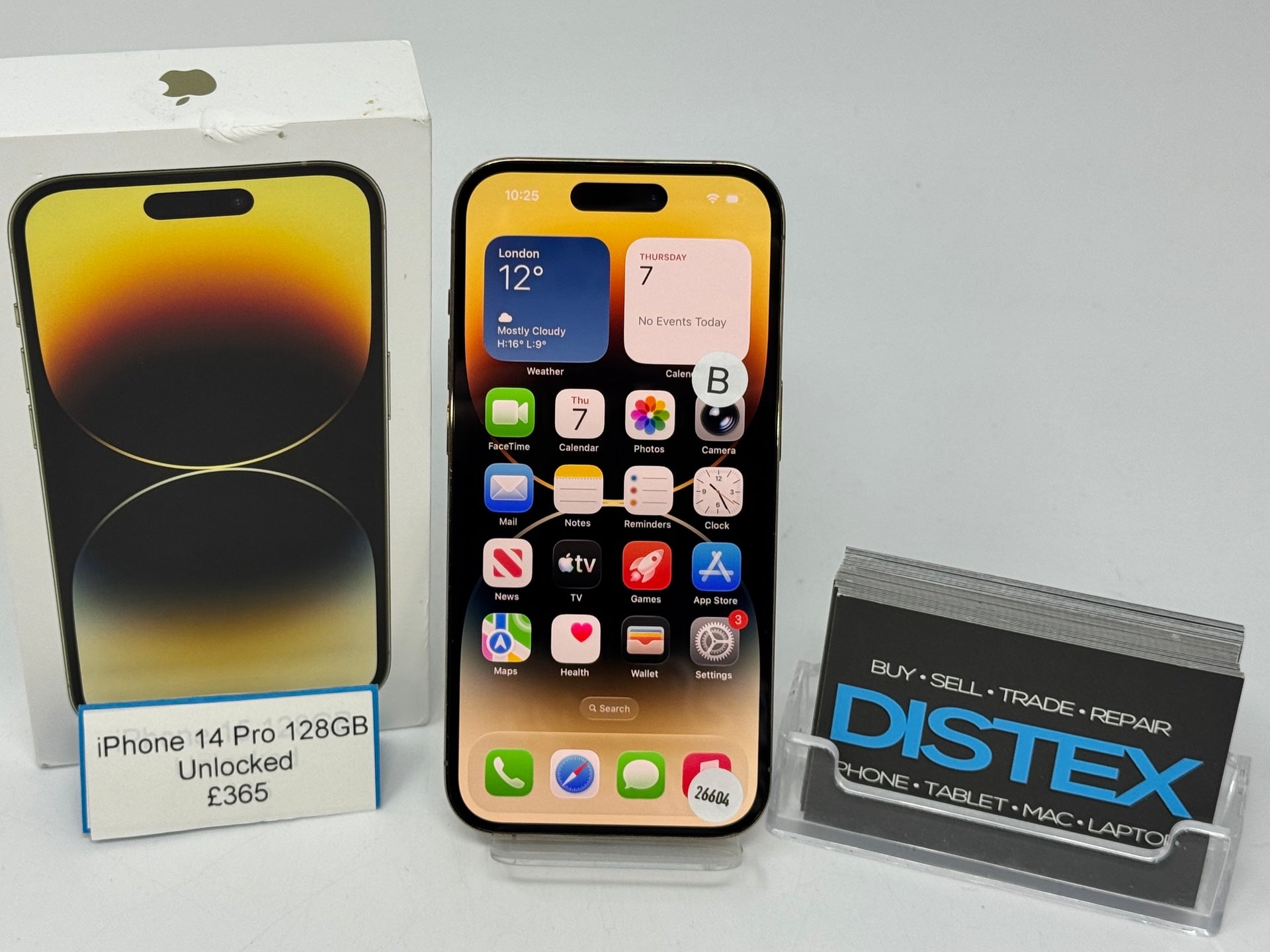 Apple iPhone 14 Pro 128GB Unlocked Gold (B) M26604