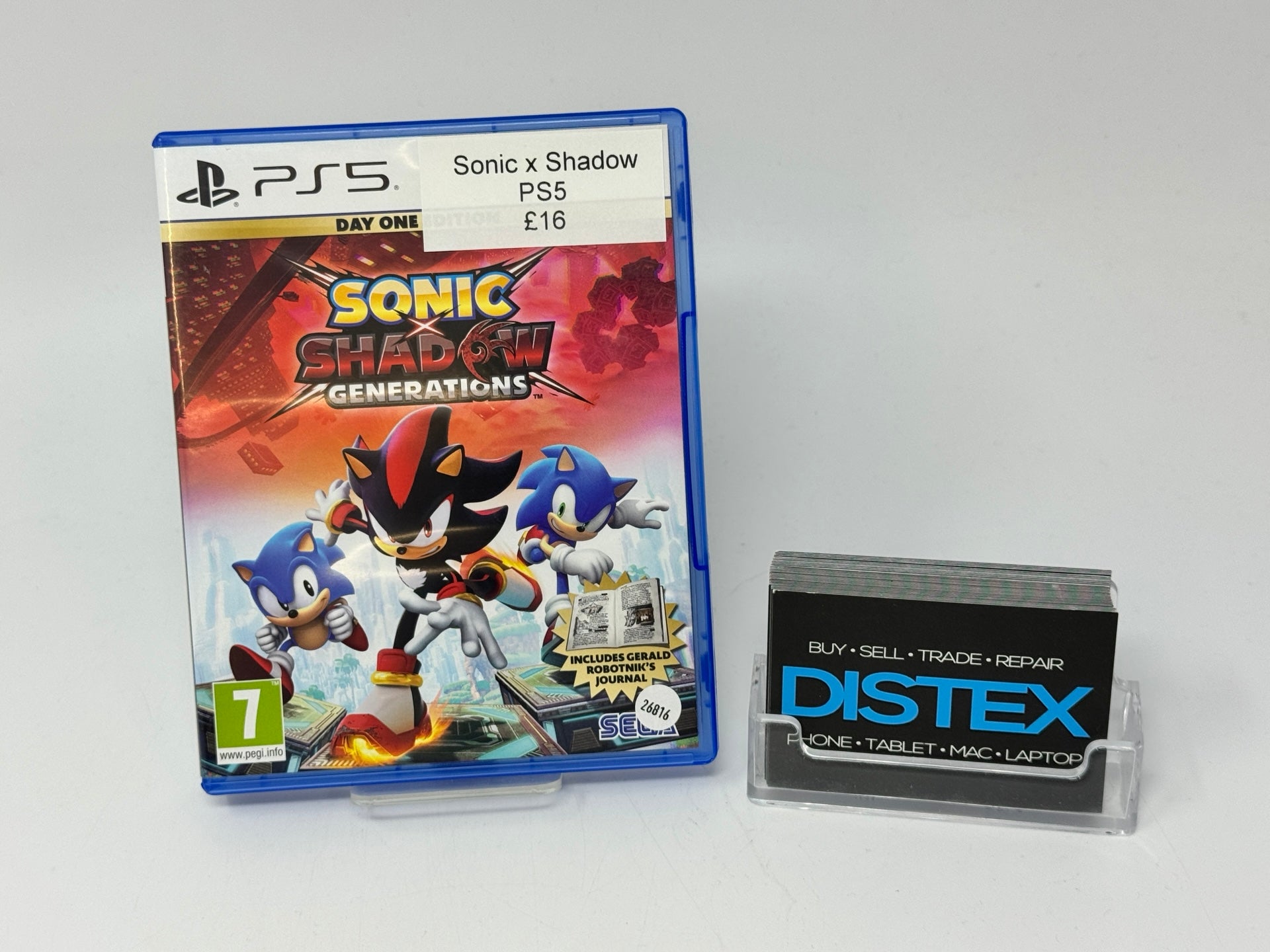 Sonic x Shadow Generations Day One Edition PlayStation 5 Game M26816