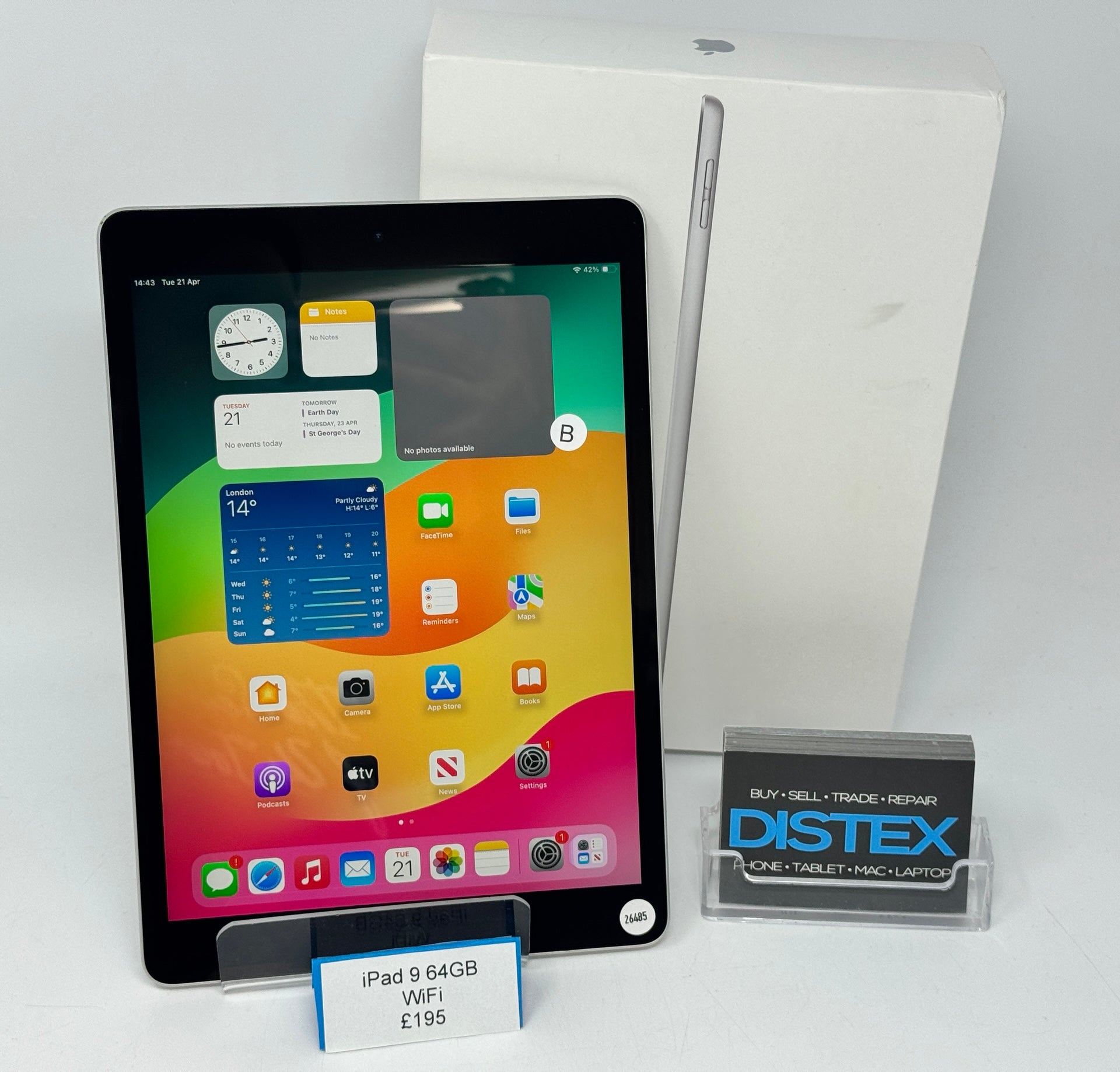 Apple iPad 9 64GB WiFi Silver (B) M26485