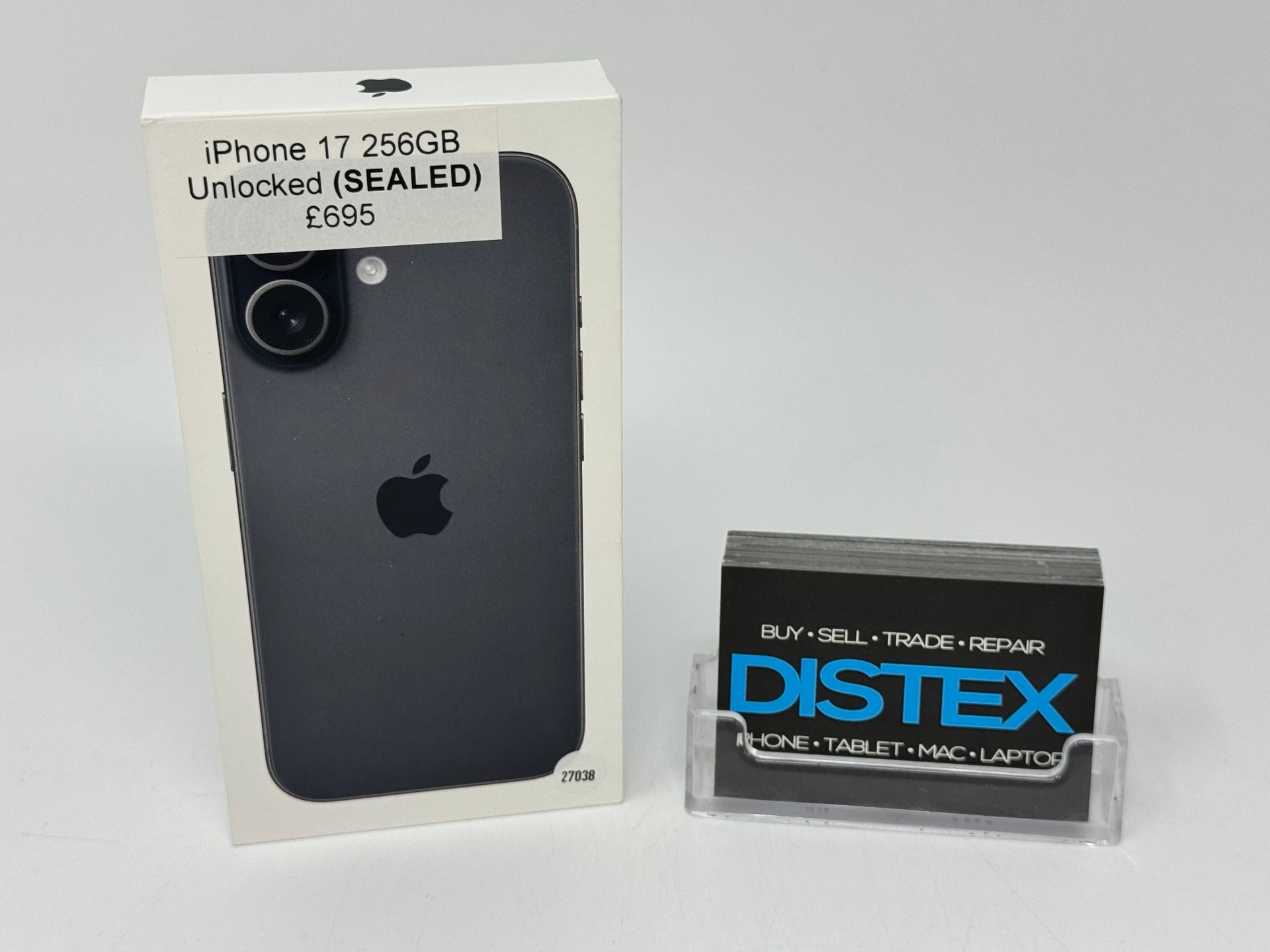 Apple iPhone 17 256GB Unlocked Black (SEALED) M27038