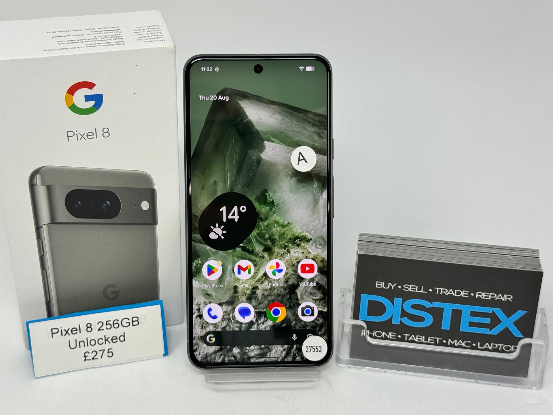 Google Pixel 8 256GB Unlocked Hazel (A) M27553