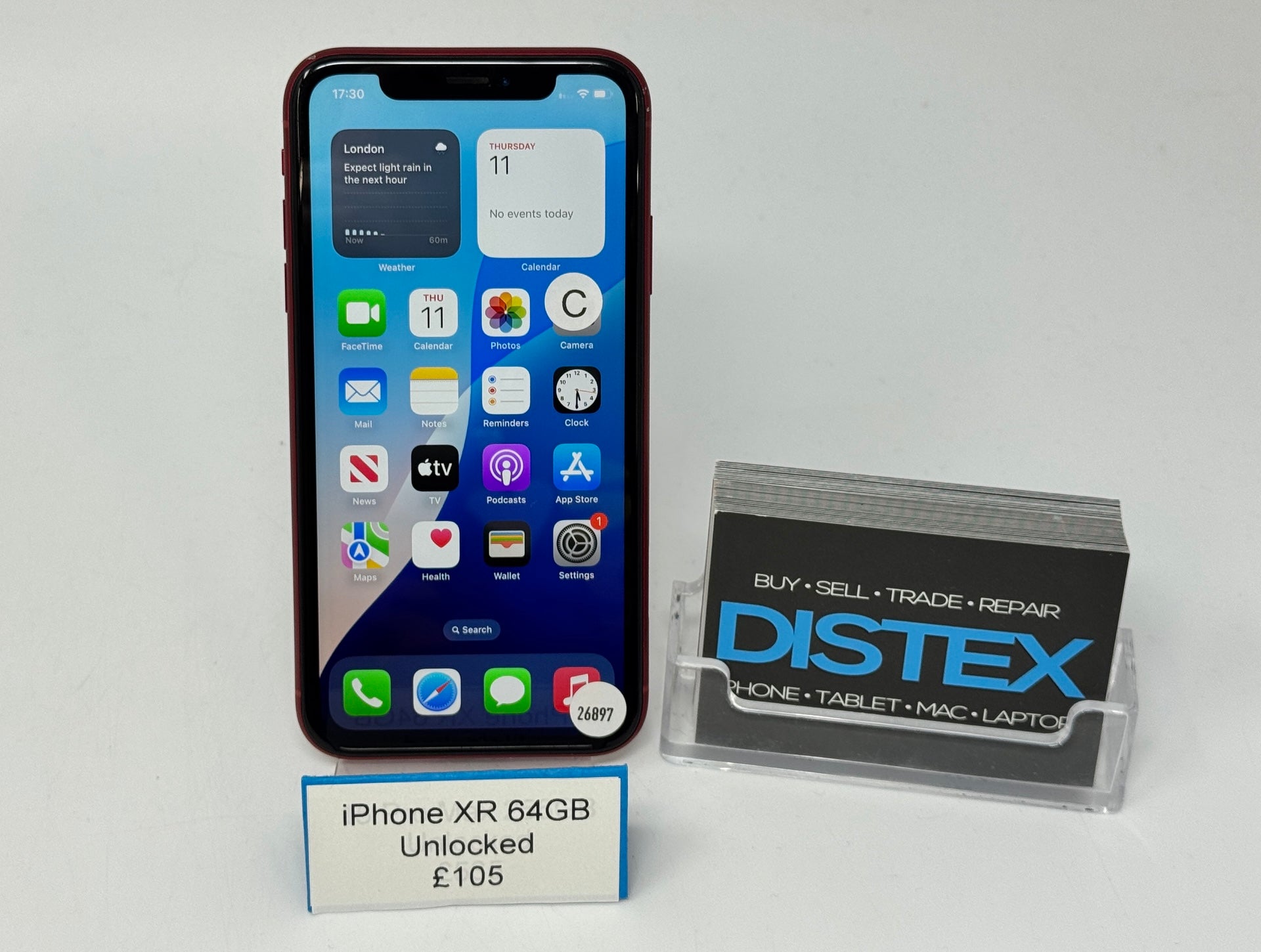 Apple iPhone XR 64GB Unlocked Red (C) M26897