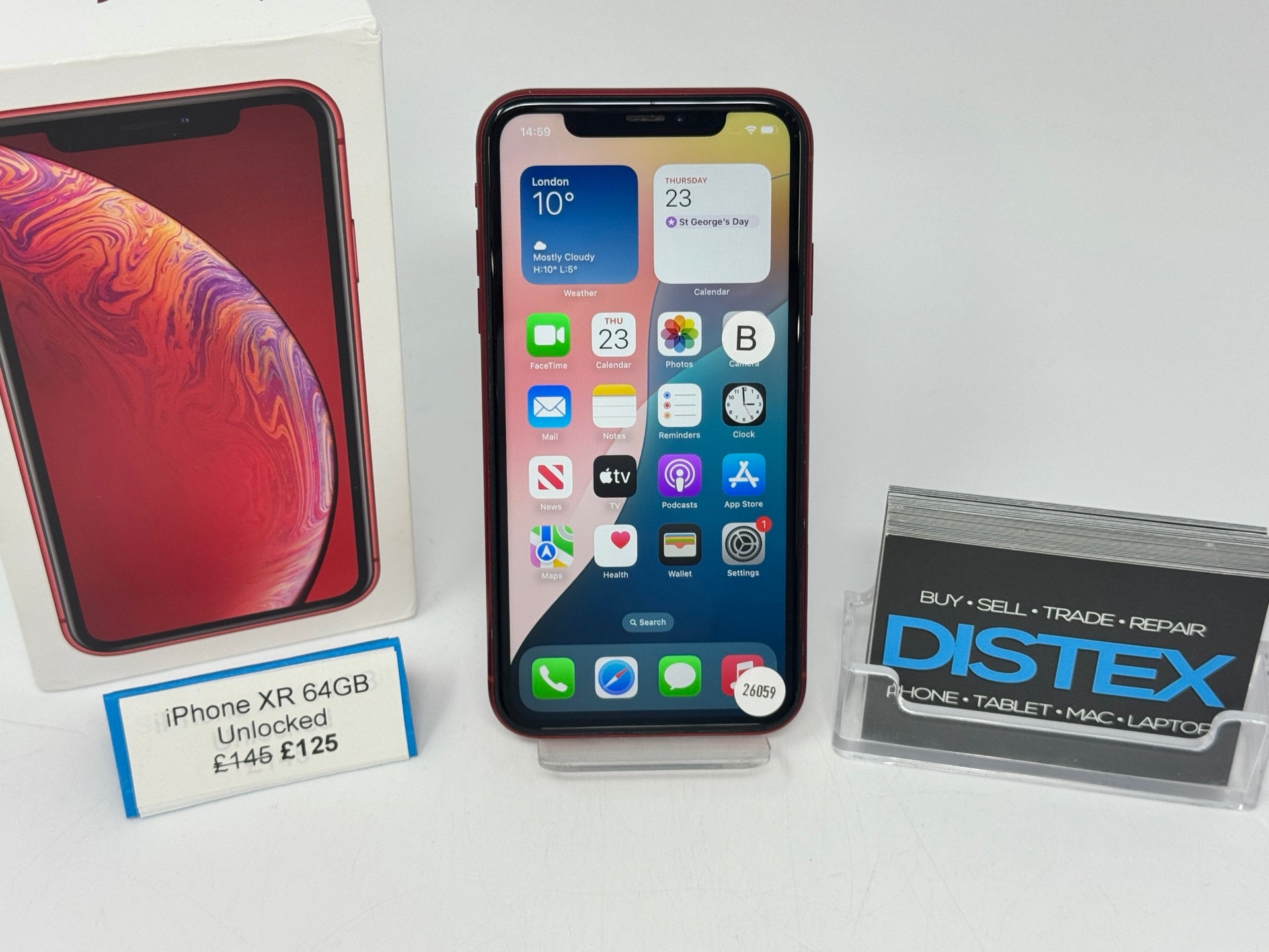 Apple iPhone XR 64GB Unlocked Red (B) M26059