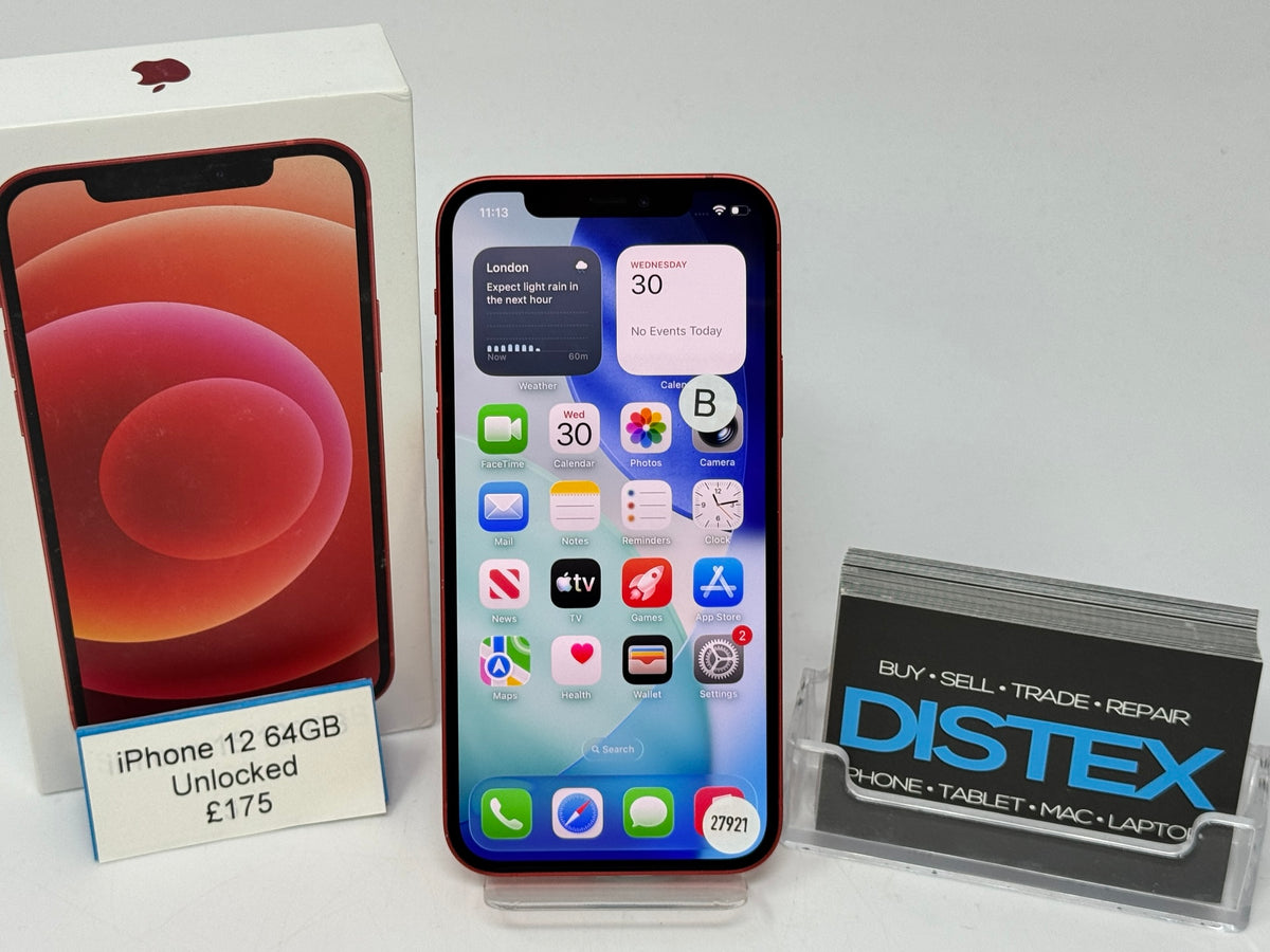 Apple iPhone 12 64GB Unlocked Red (B) M27921