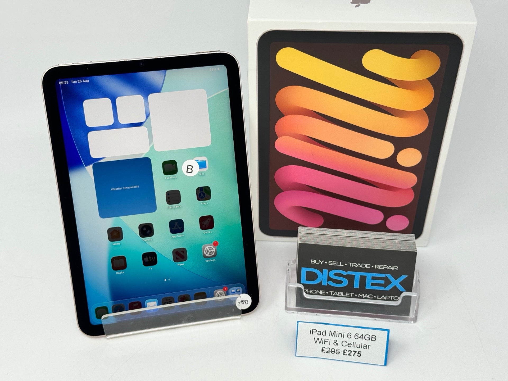 Apple iPad Mini 6 64GB WiFi+Cellular Space Grey (B) M27592
