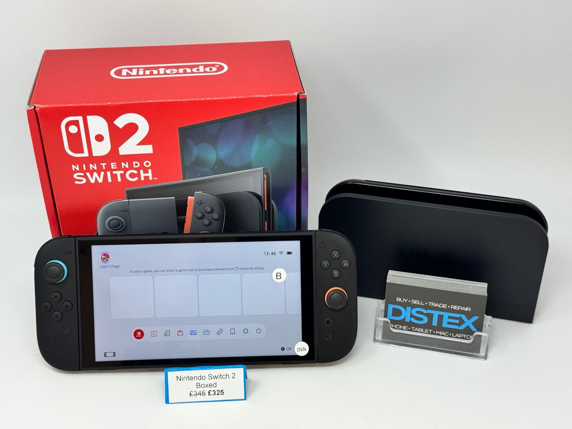 Nintendo Switch 2 Boxed with Dock & Accessories (B) M27476