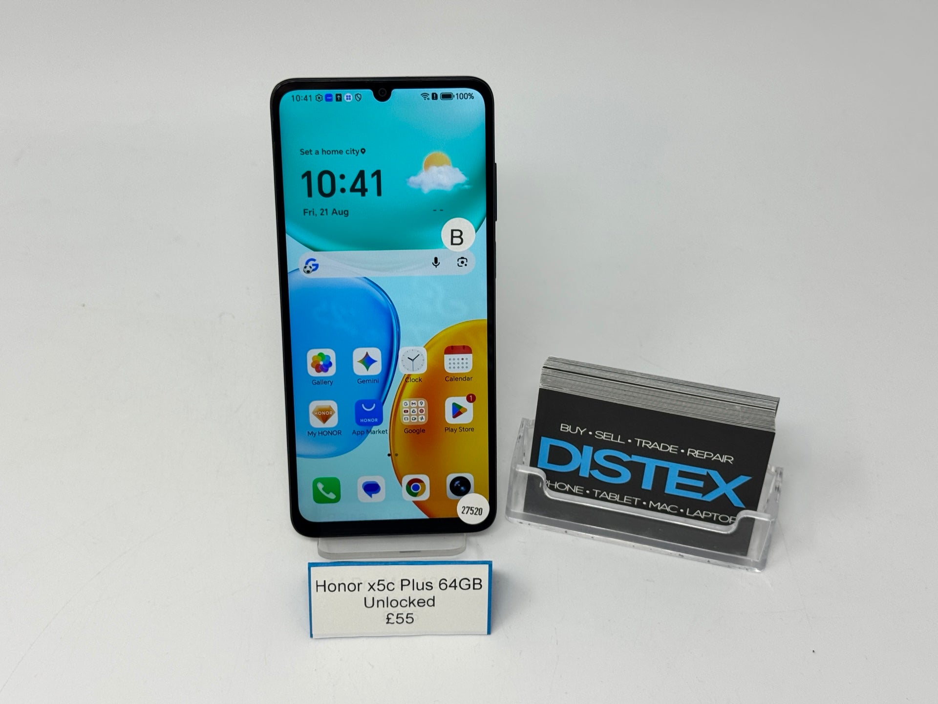 Honor X5c Plus 64GB Unlocked Midnight Black (B) M27520