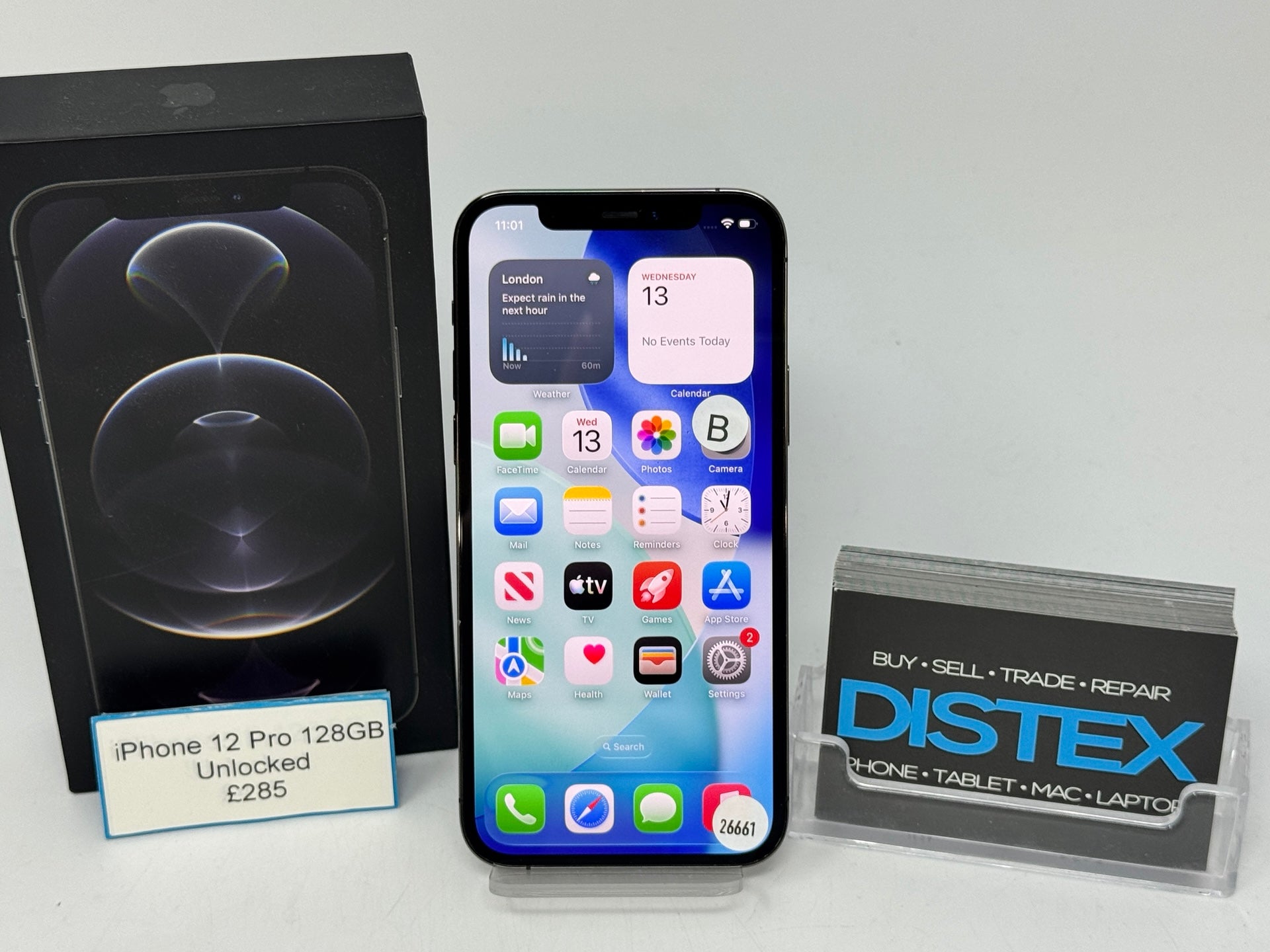 Apple iPhone 12 Pro 128GB Unlocked Graphite (B) M26661