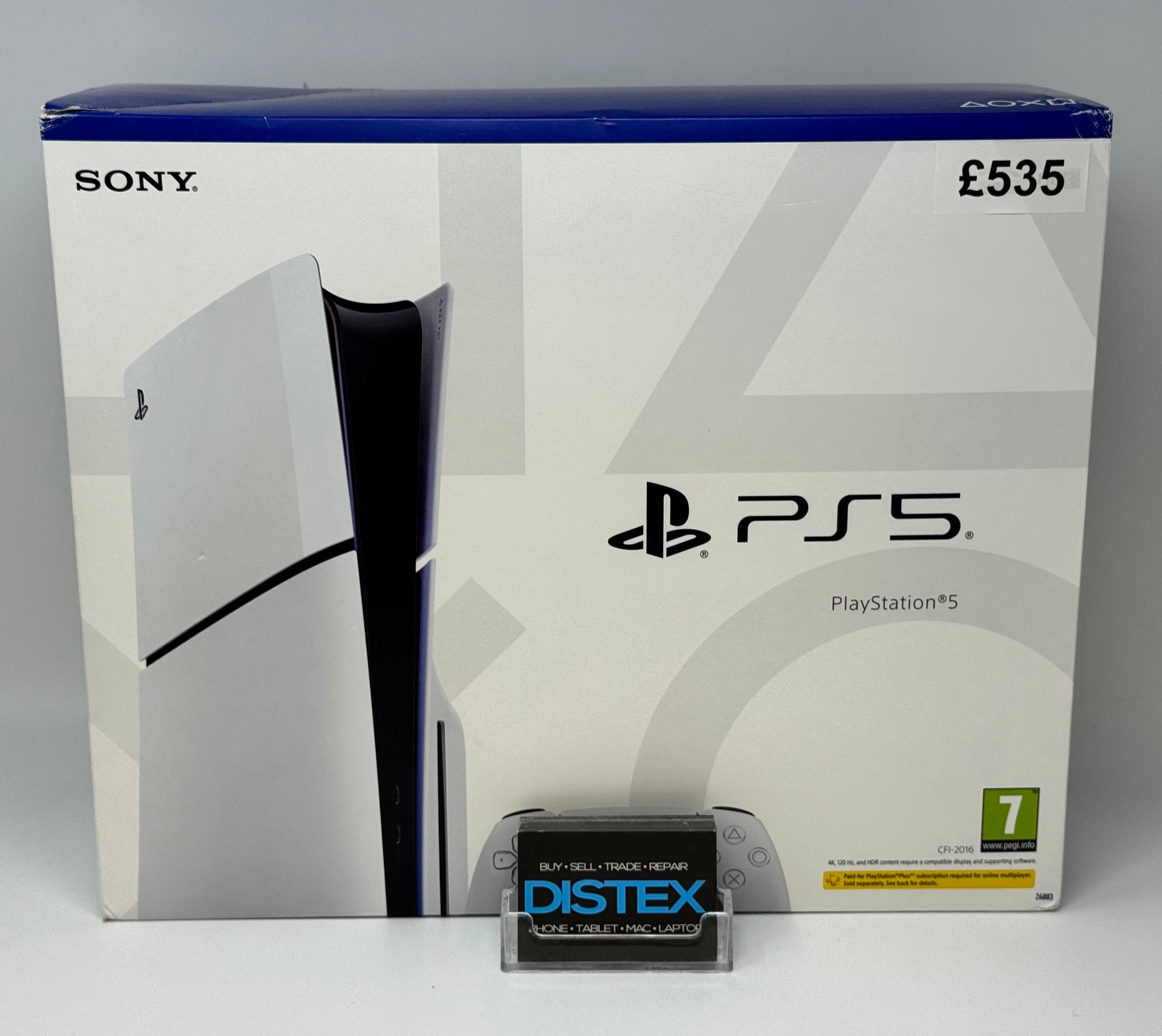 Sony PlayStation 5 PS5 Slim 1TB Console with DualSense Controller, Power Cable & HDMI (SEALED) M26803