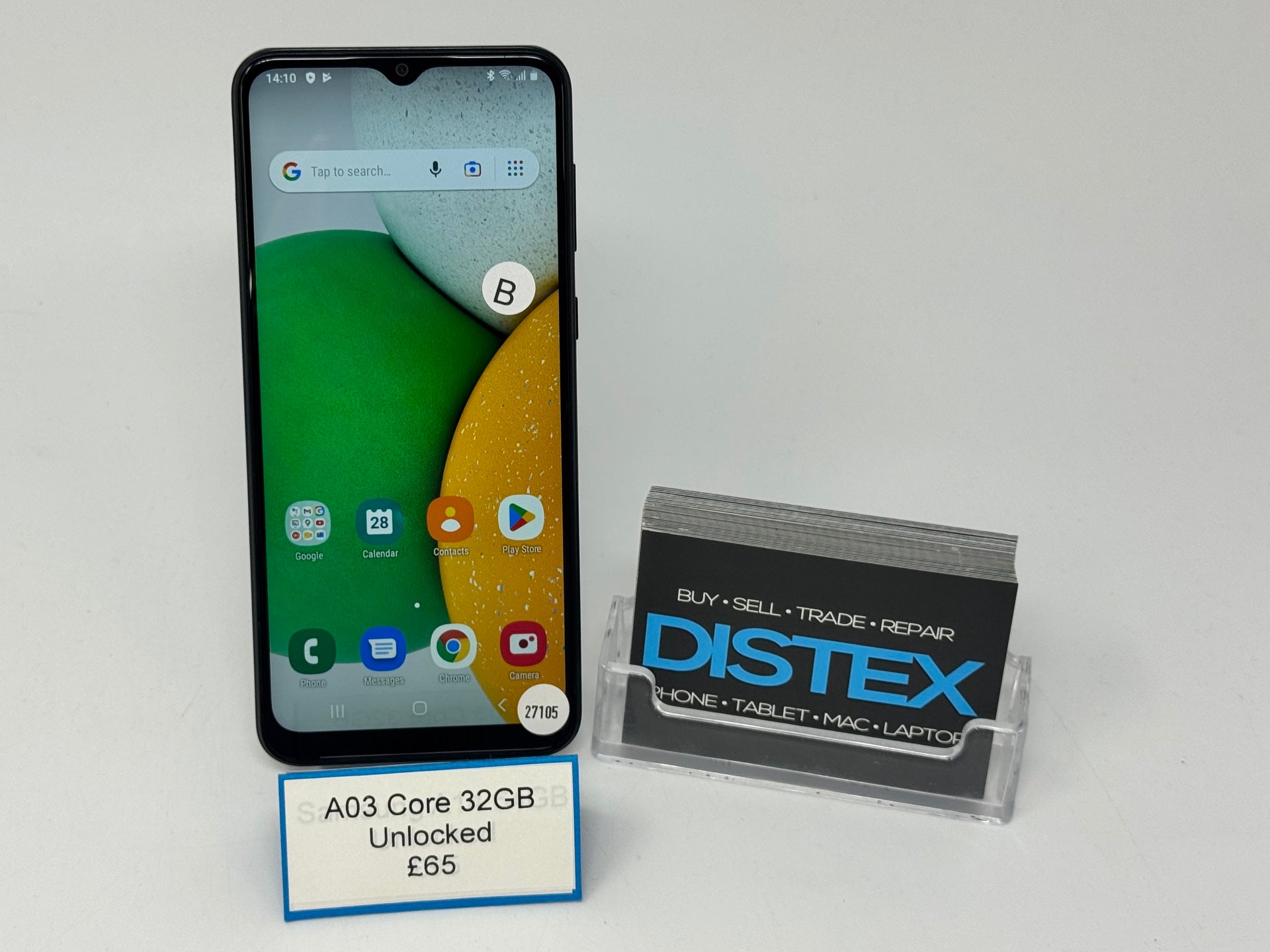 Samsung Galaxy A03 Core 32GB Unlocked Black (B) M27105