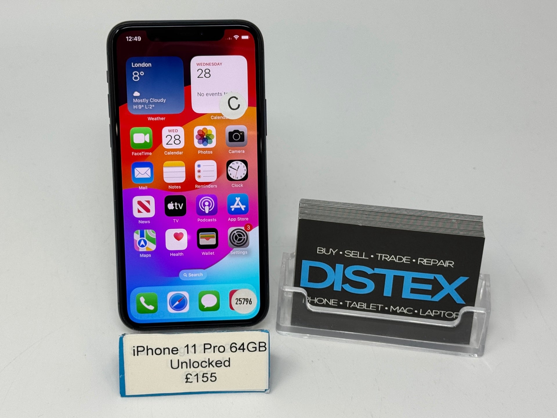 Apple iPhone 11 Pro 64GB Unlocked Green (C) M25796
