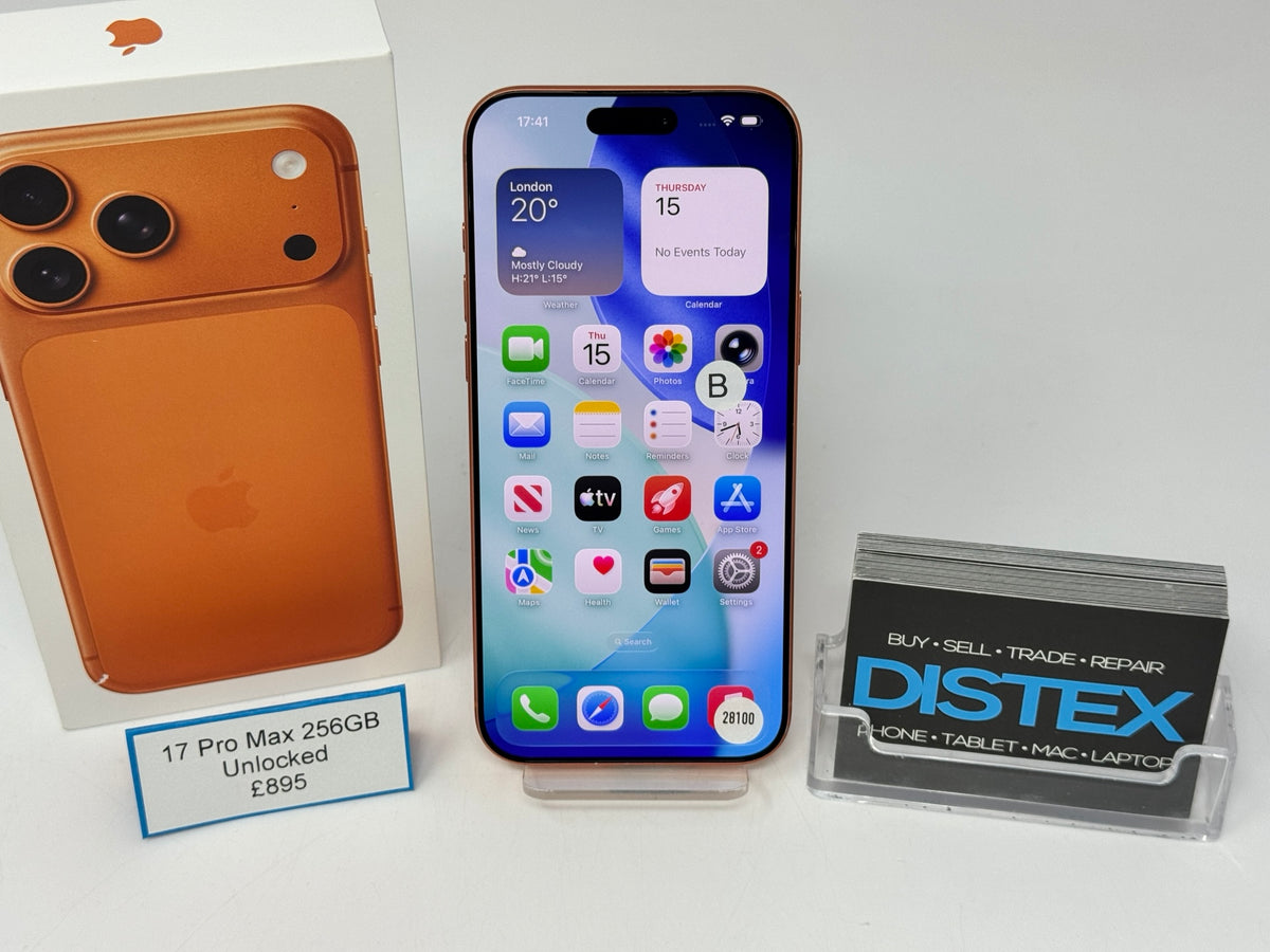 Apple iPhone 17 Pro Max 256GB Unlocked Cosmic Orange (B) M28100