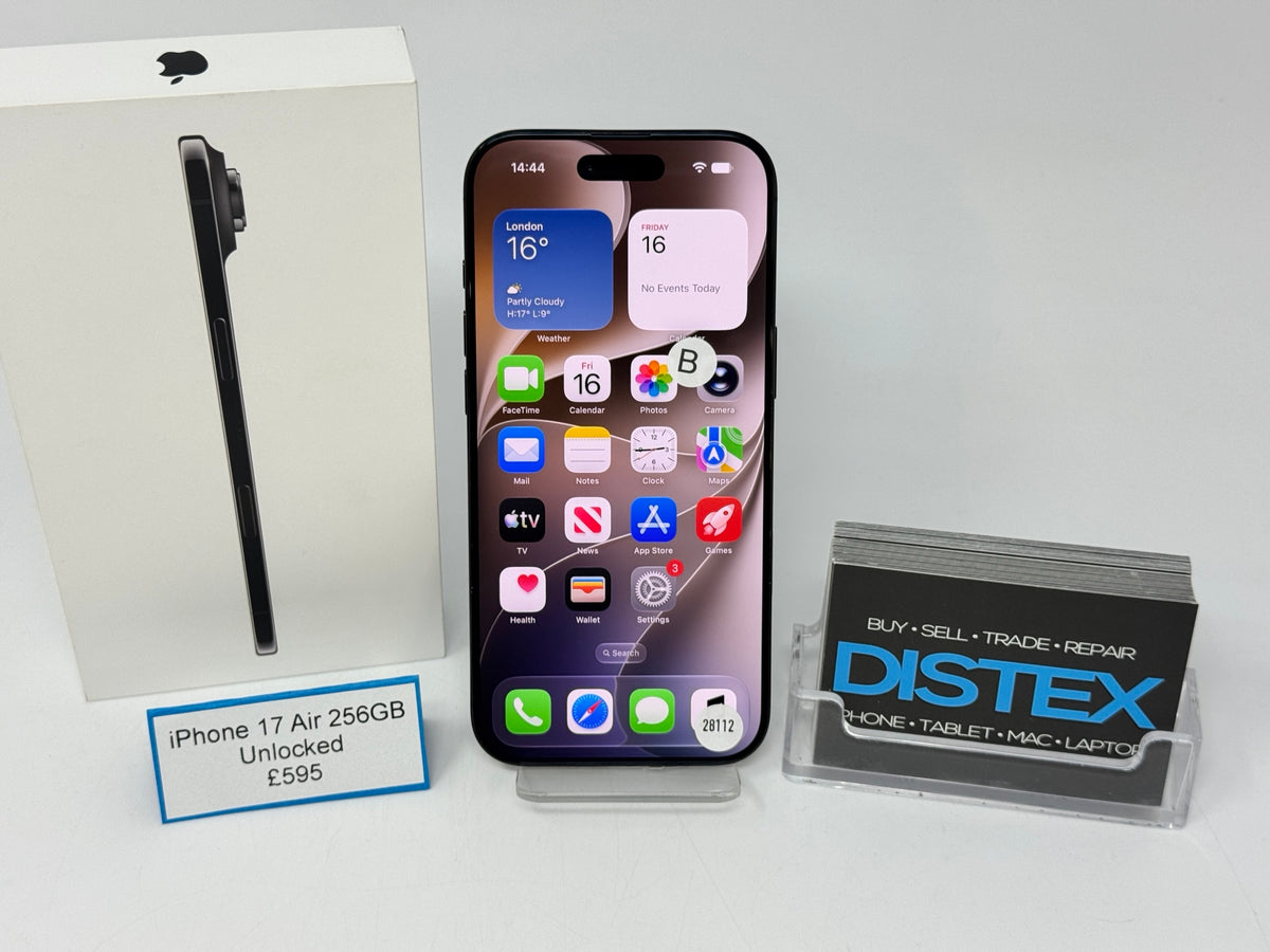 Apple iPhone 17 Air 256GB Unlocked Black (B) M28112