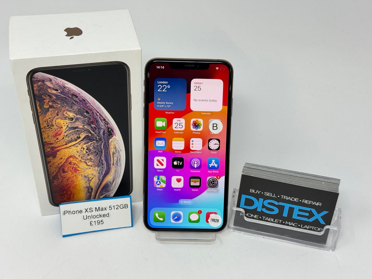 Apple iPhone XS Max 512GB Unlocked Gold (B) M19028