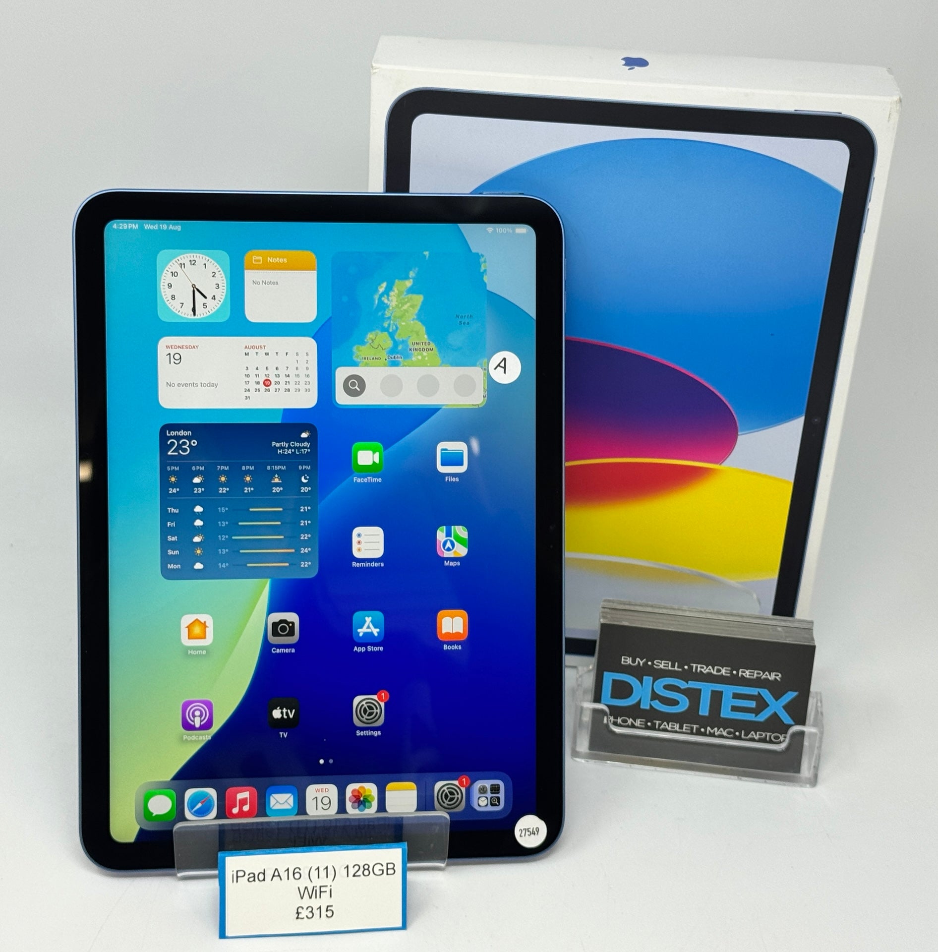 Apple iPad Air 6 11" 128GB WiFi Blue (A) M27549