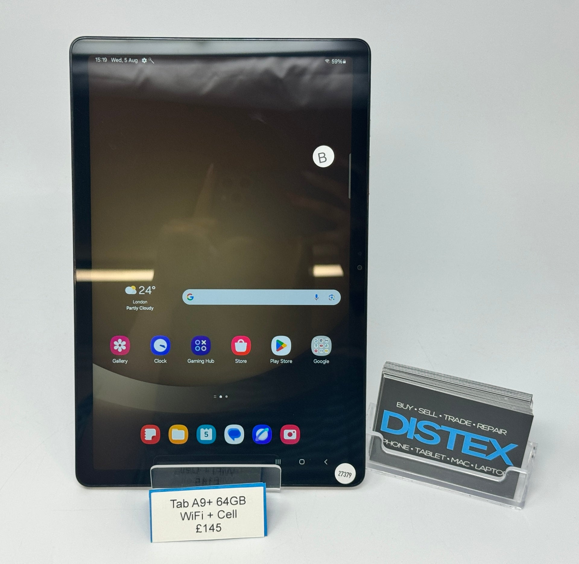 Samsung Galaxy Tab A9+ 11" 64GB WiFi+Cellular Graphite (B) M27379