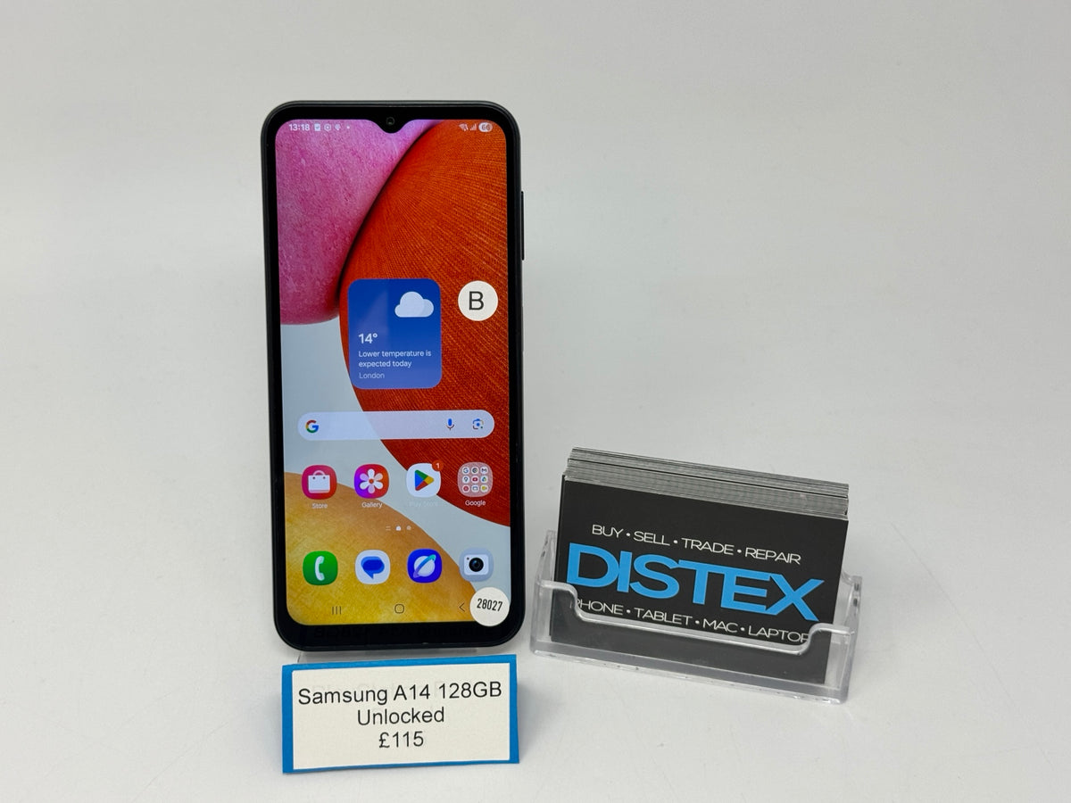 Samsung Galaxy A14 128GB Unlocked Black (B) M28027