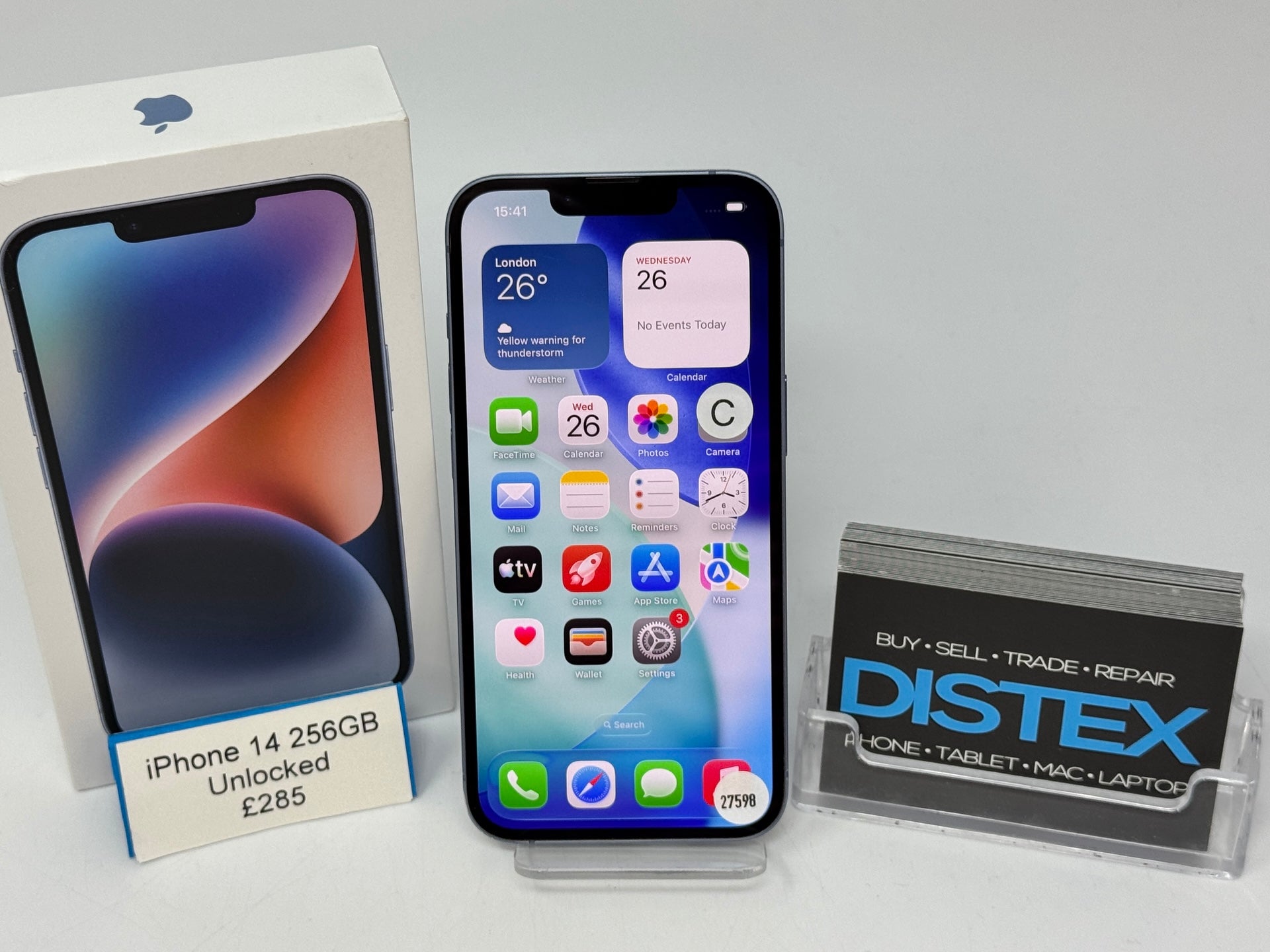 Apple iPhone 14 256GB Unlocked Blue (B) M27598