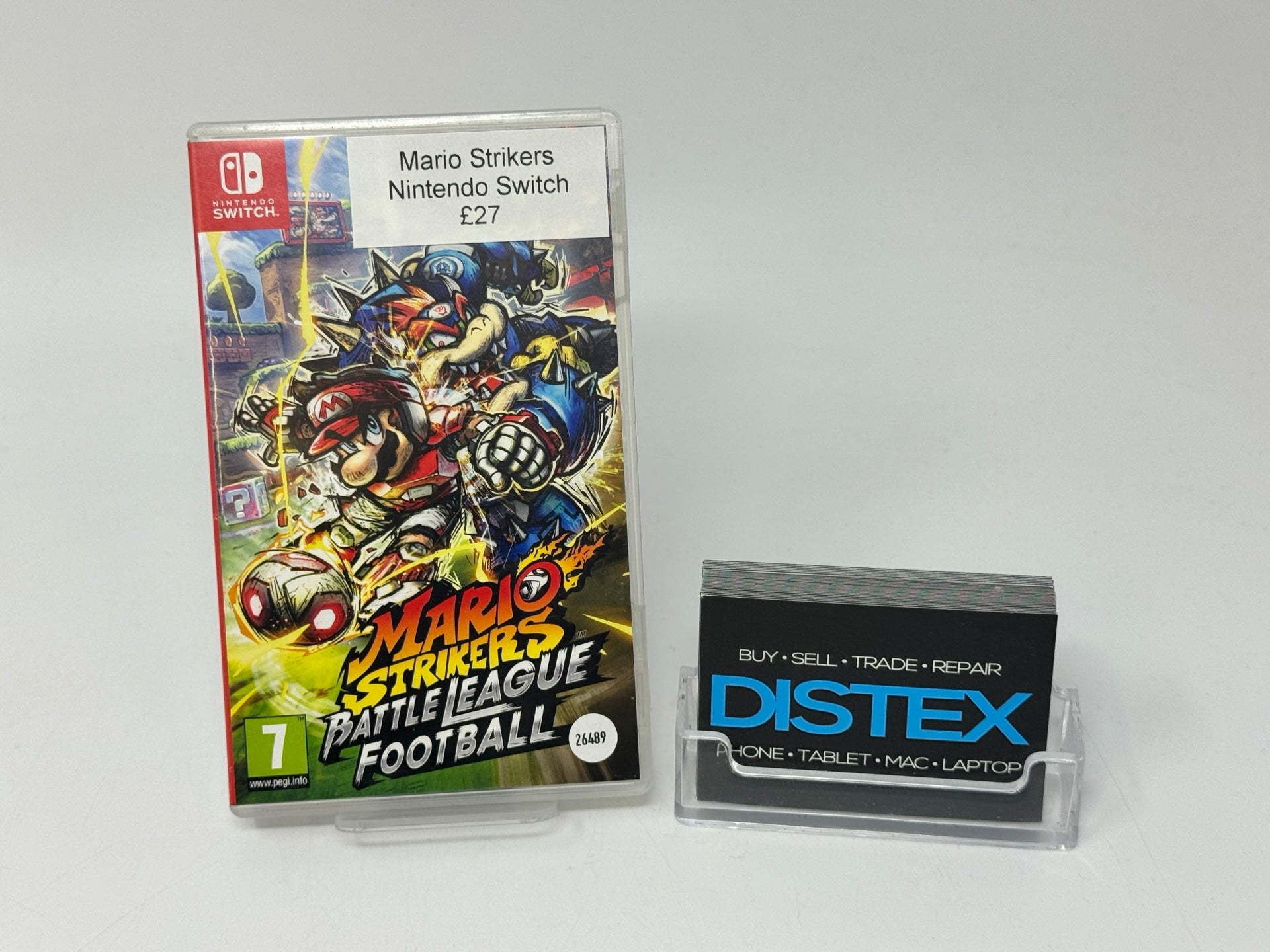 Mario Strikers Battle League Football Nintendo Switch Game M26489
