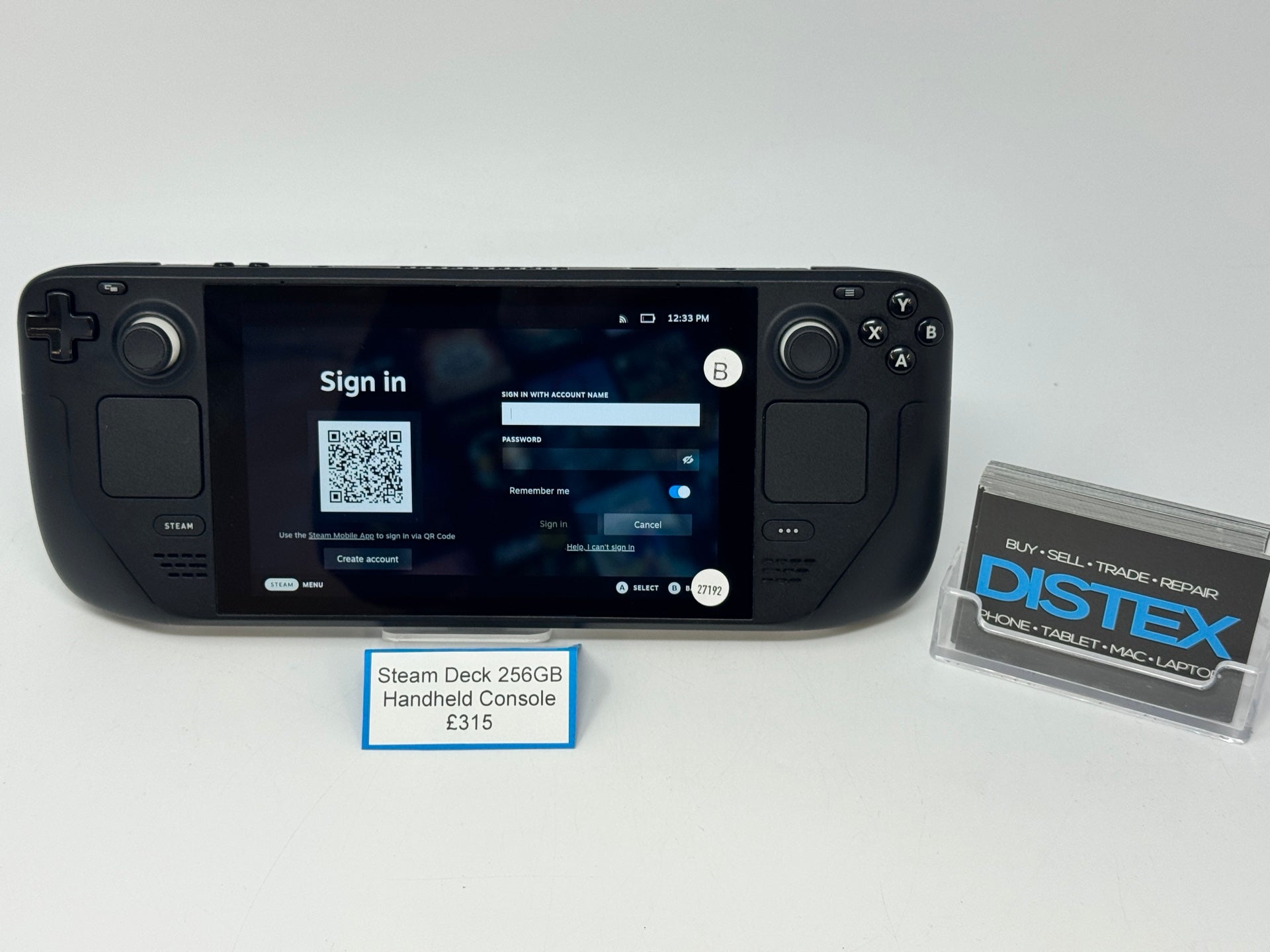 Valve Steam Deck 256GB Handheld Console (B) M27192