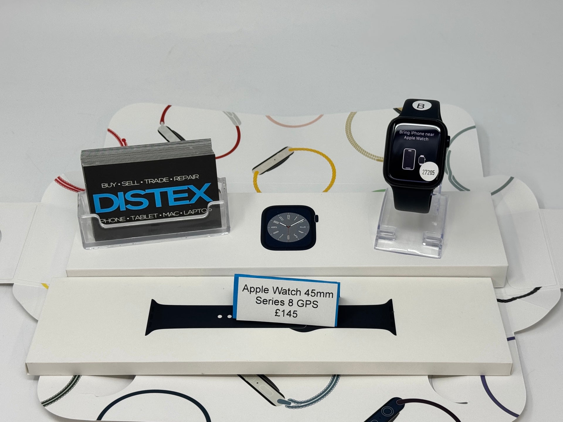 Apple Watch Series 8 45mm GPS Midnight (B) M27205