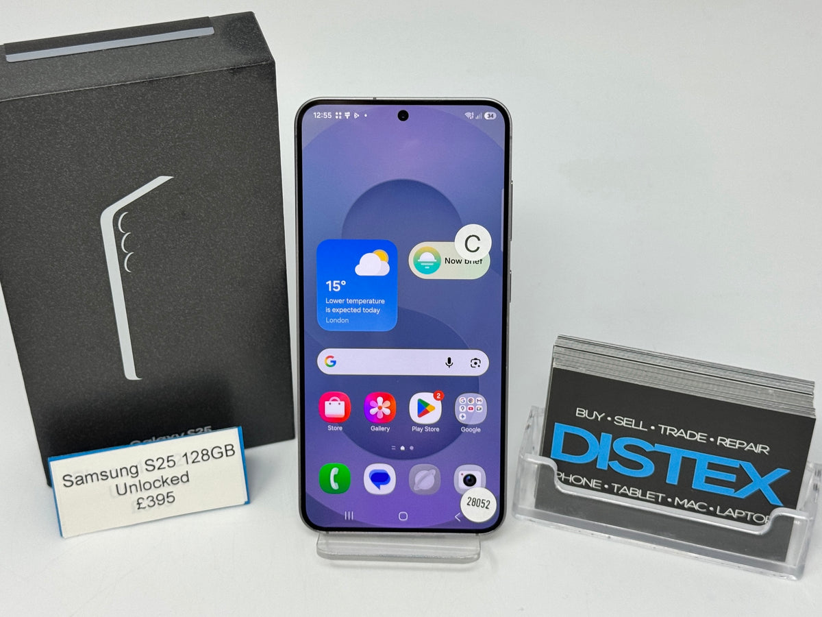 Samsung Galaxy S25 128GB Unlocked Silver Shadow (C) M28052