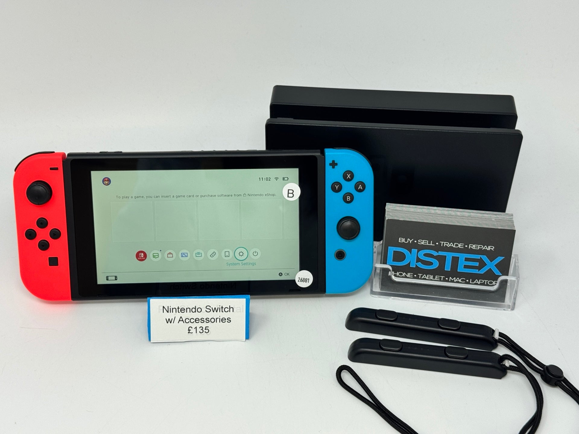 Nintendo Switch with Dock & Accessories (B) M26881