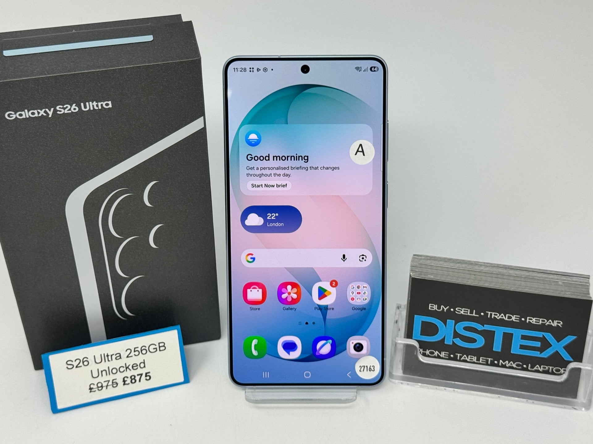 Samsung Galaxy S26 Ultra 256GB Unlocked Sky Blue (A) M27163