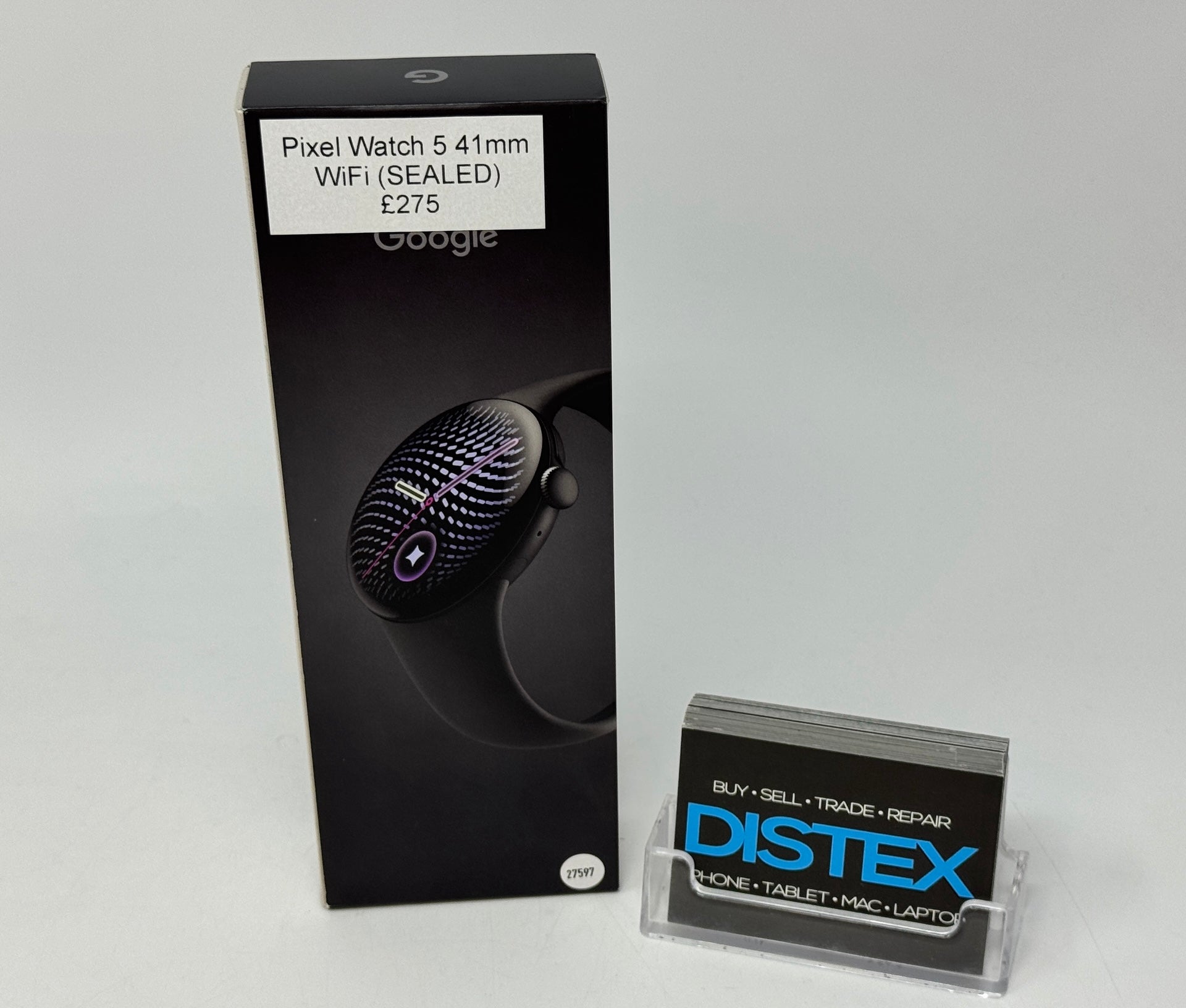 Google Pixel Watch 5 41mm WiFi Obsidian (SEALED) M27597