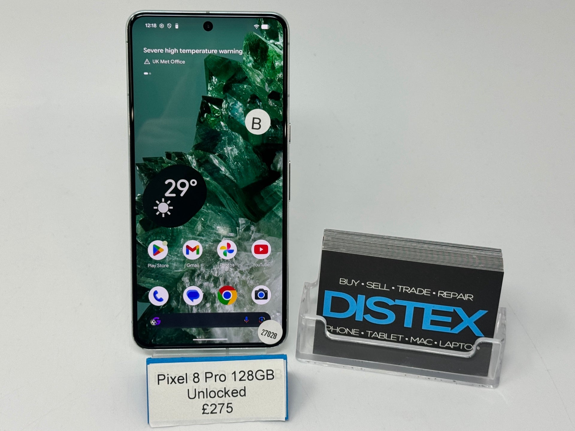 Google Pixel 8 Pro 128GB Unlocked Mint (B) M27028
