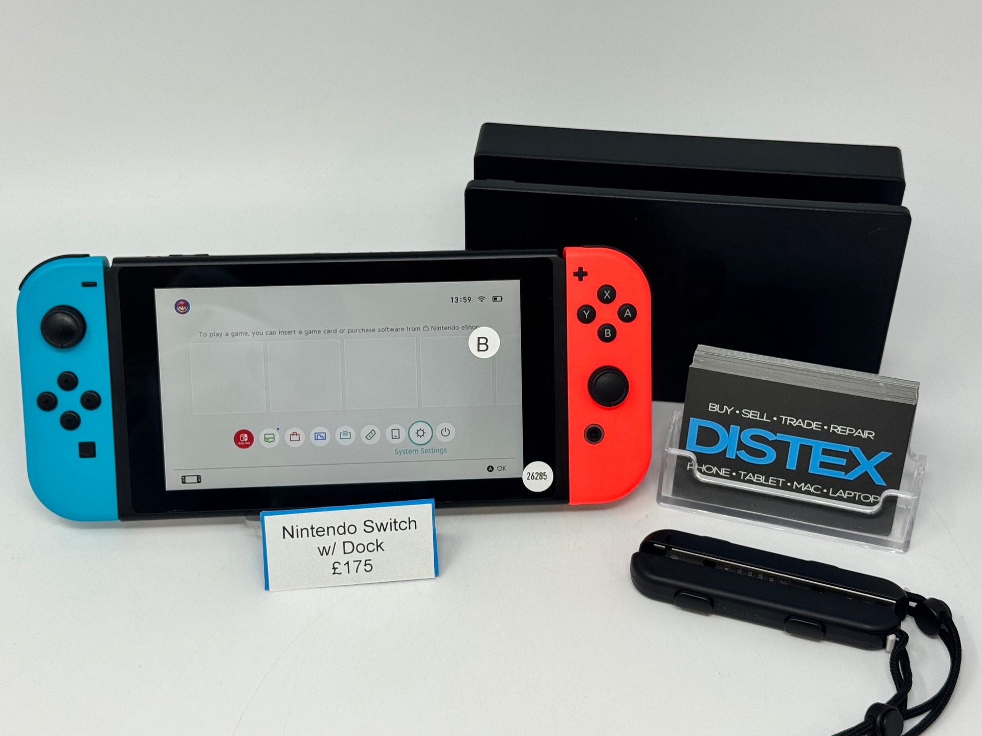 Nintendo Switch Console with Dock & Accessories (B) M26285