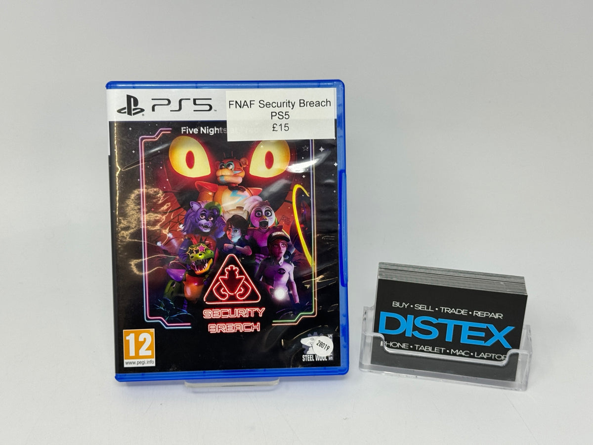 FNAF Security Breach PlayStation 5 Game M28019