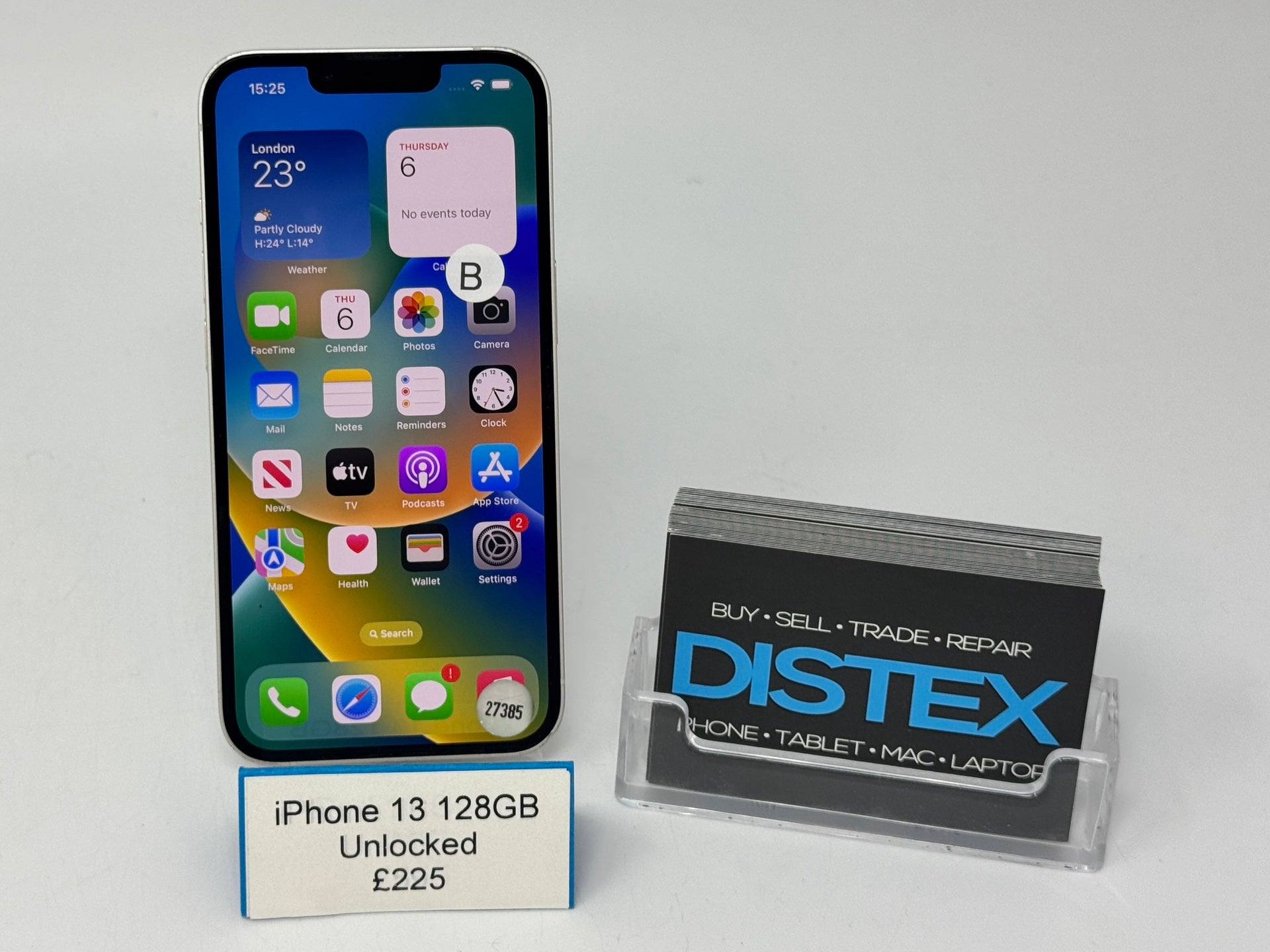 Apple iPhone 13 128GB Unlocked Starlight (B) M27385
