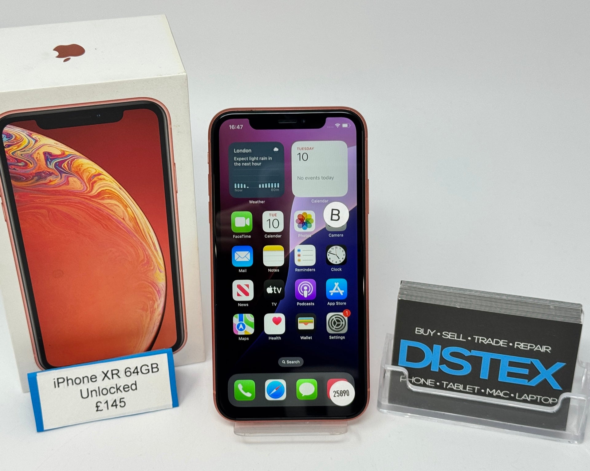 Apple iPhone XR 64GB Unlocked Coral (B) M25890