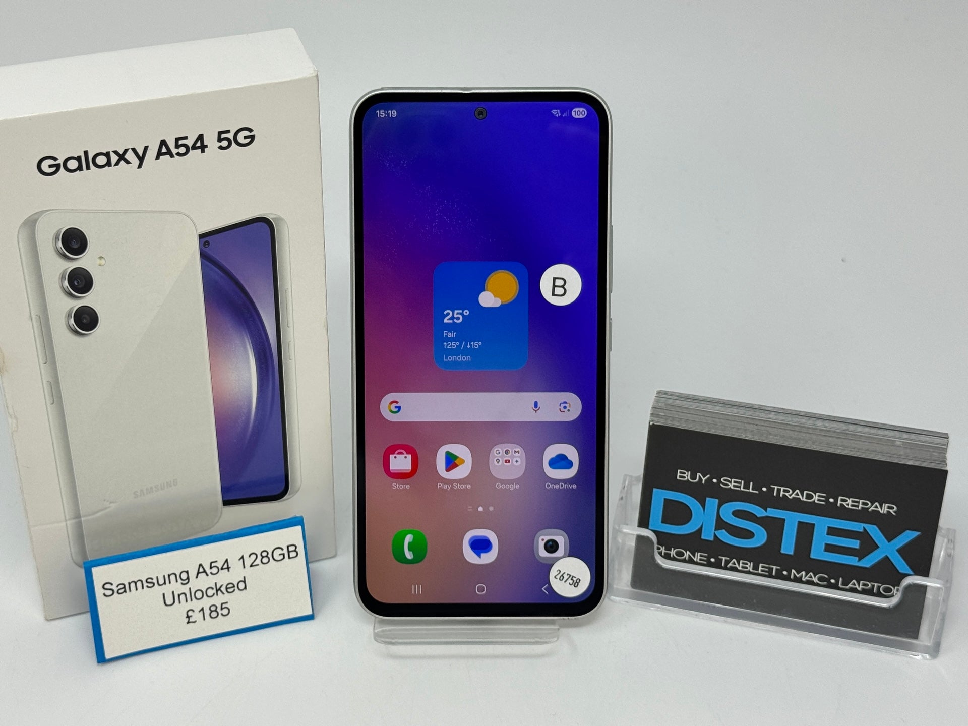 Samsung Galaxy A54 5G 128GB Unlocked Awesome White (B) M26758