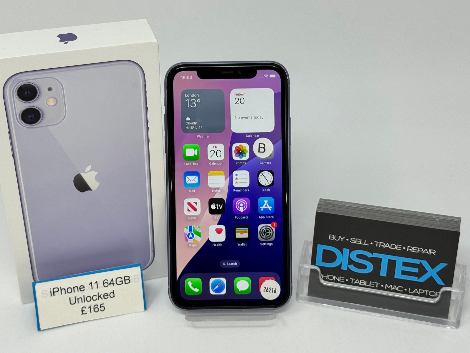 Apple iPhone 11 64GB Unlocked Purple (B) M26216