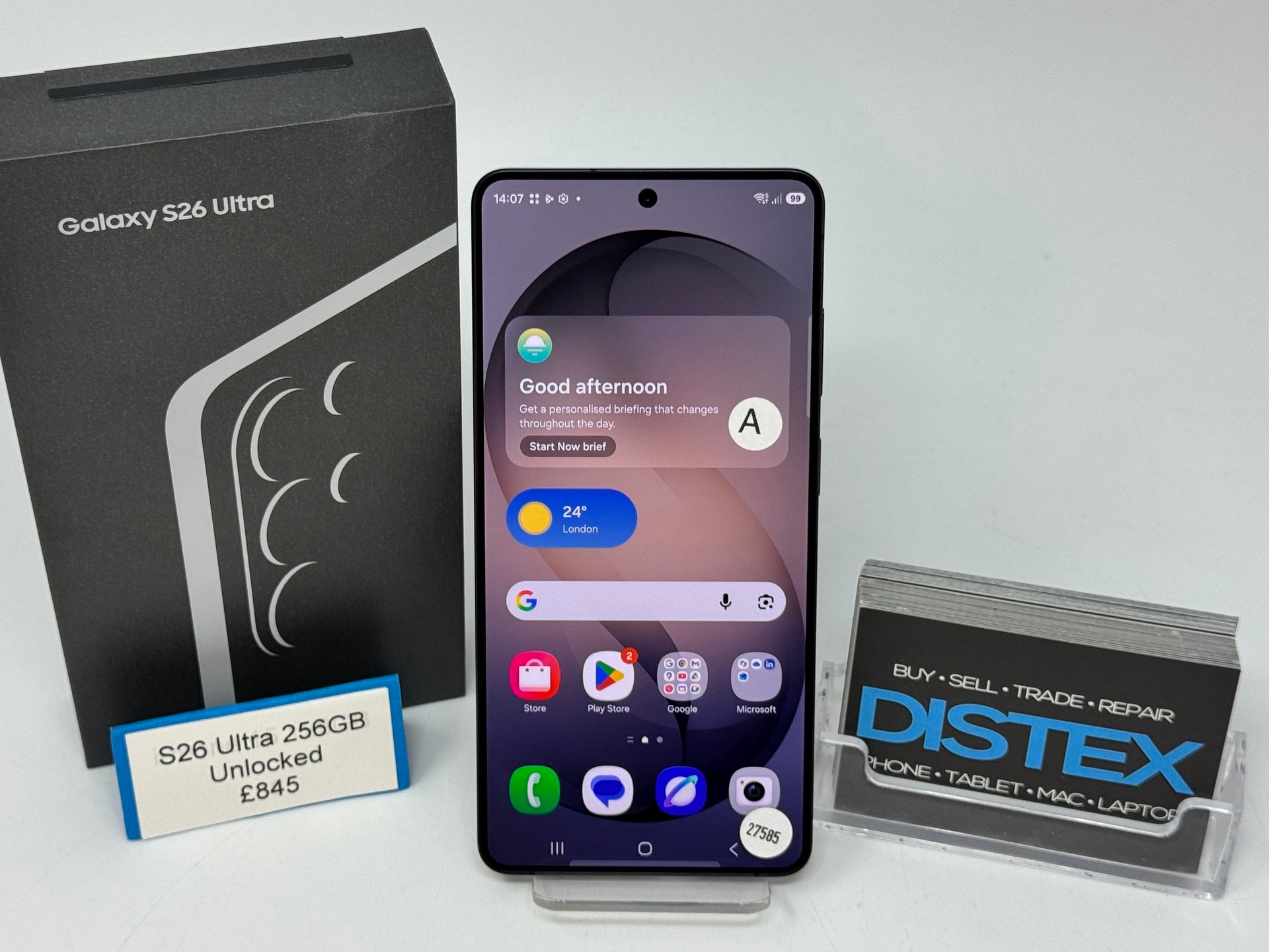 Samsung Galaxy S26 Ultra 256GB Unlocked Titanium Black (A) M27585