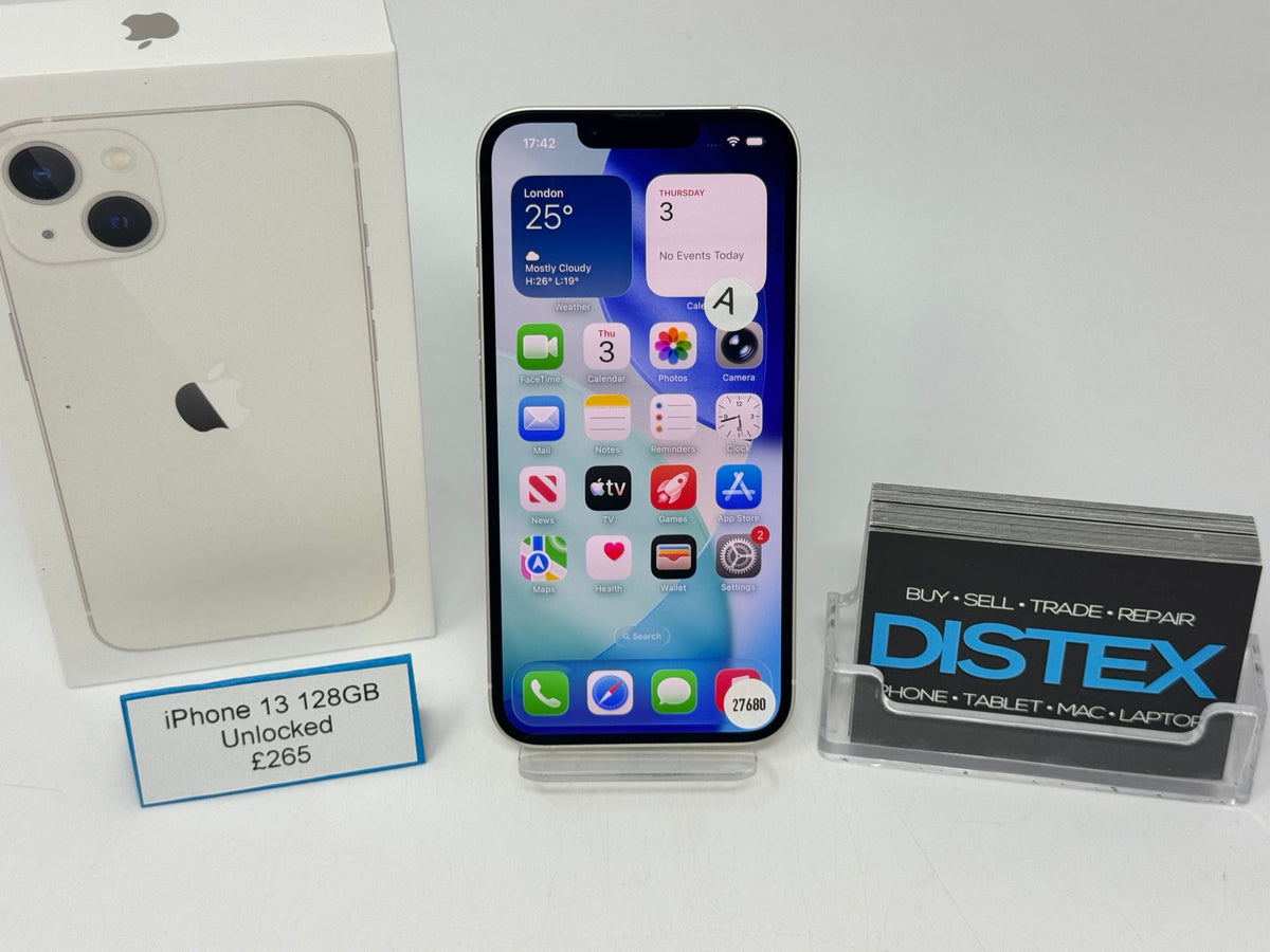Apple iPhone 13 128GB Unlocked Starlight (A) M27680