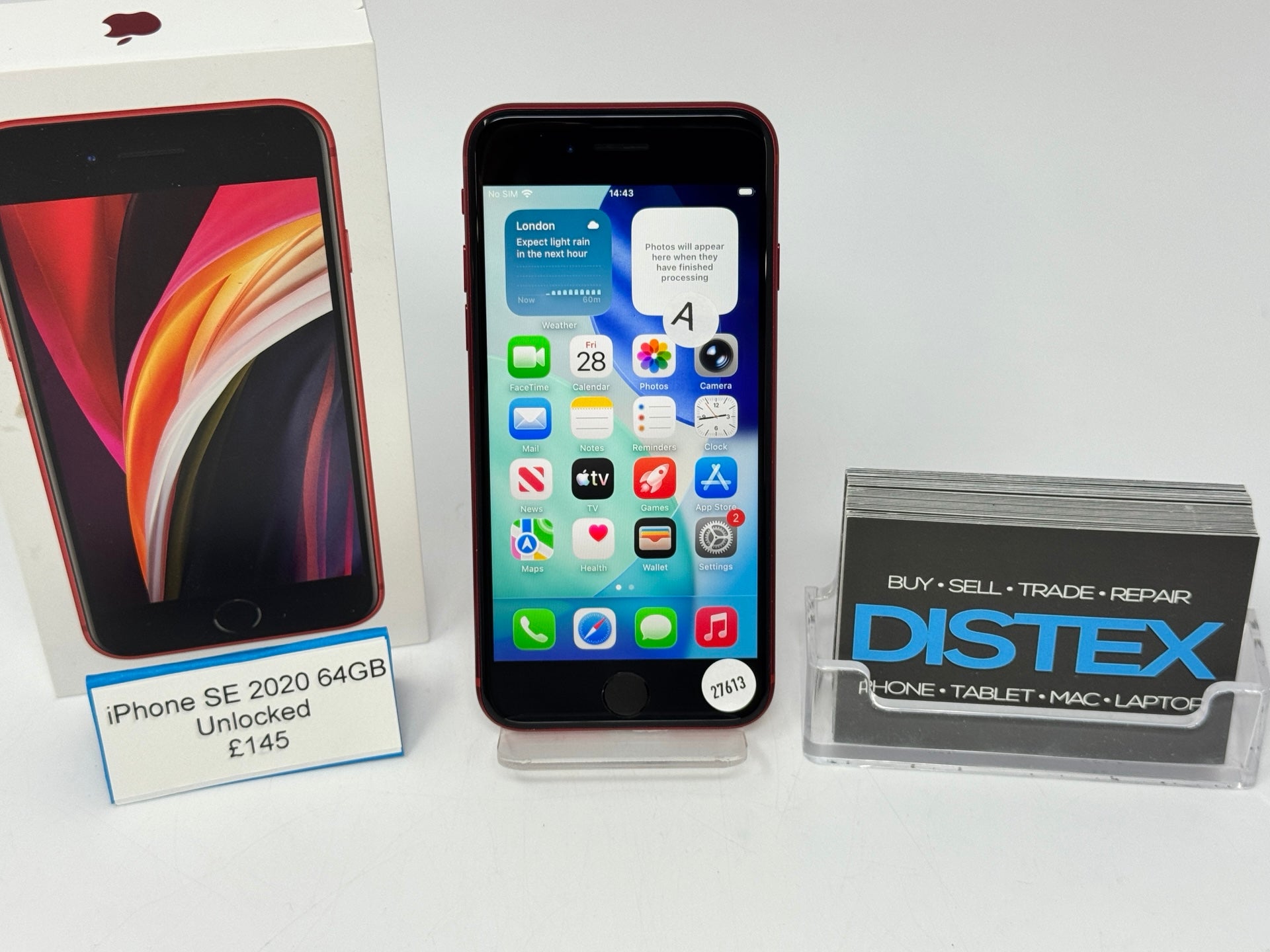 Apple iPhone SE 2020 64GB Unlocked Red (A) M27613
