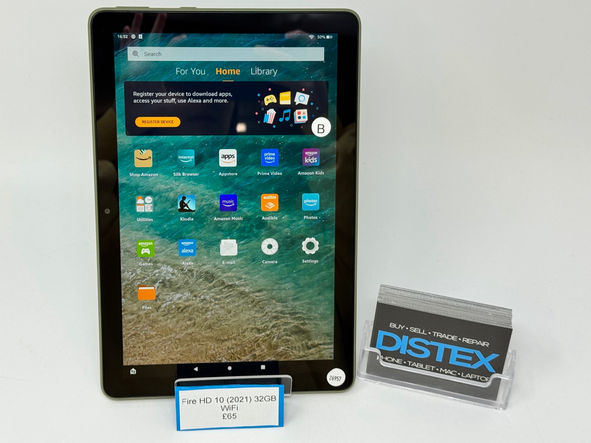 Amazon Fire HD 10" (2021) 32GB WiFi Olive (B) M26957