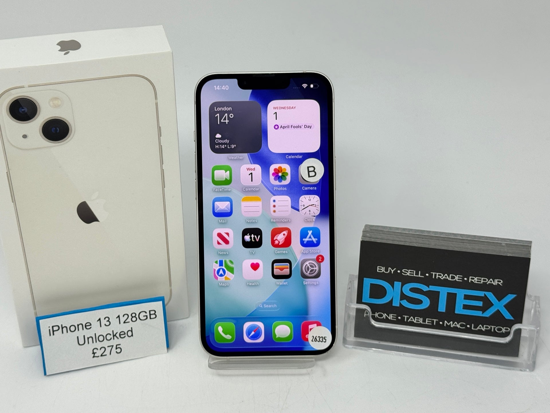 Apple iPhone 13 128GB Unlocked Starlight (B) M26335