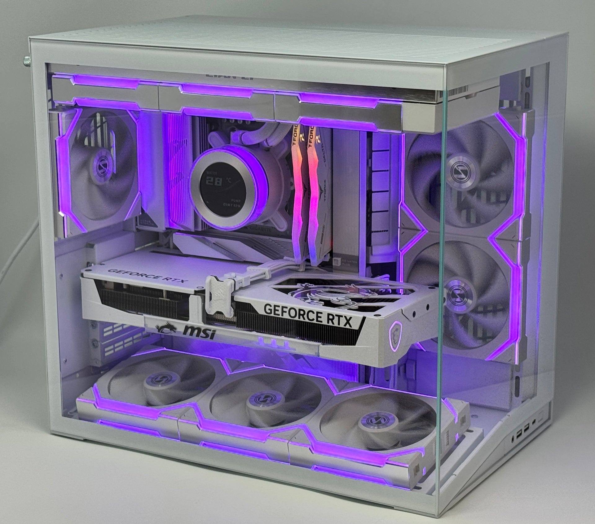 Custom Gaming PC AMD Ryzen 7 9800X3D NVIDIA RTX 5070 Ti 32GB DDR5 2TB NVMe SSD White (A) M25495