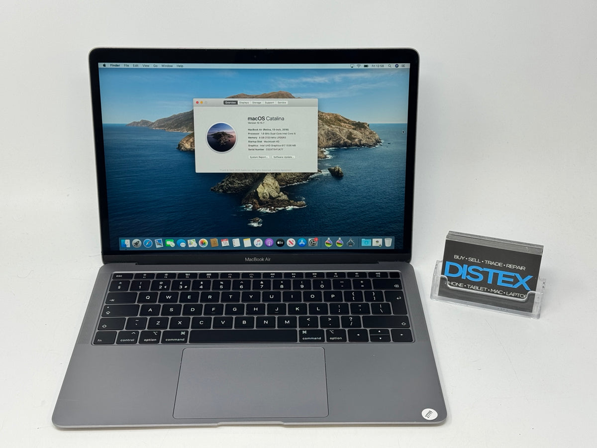 Apple MacBook Air 13" 2018 8GB RAM 128GB SSD Intel Core i5 1.6GHz (B) M27799