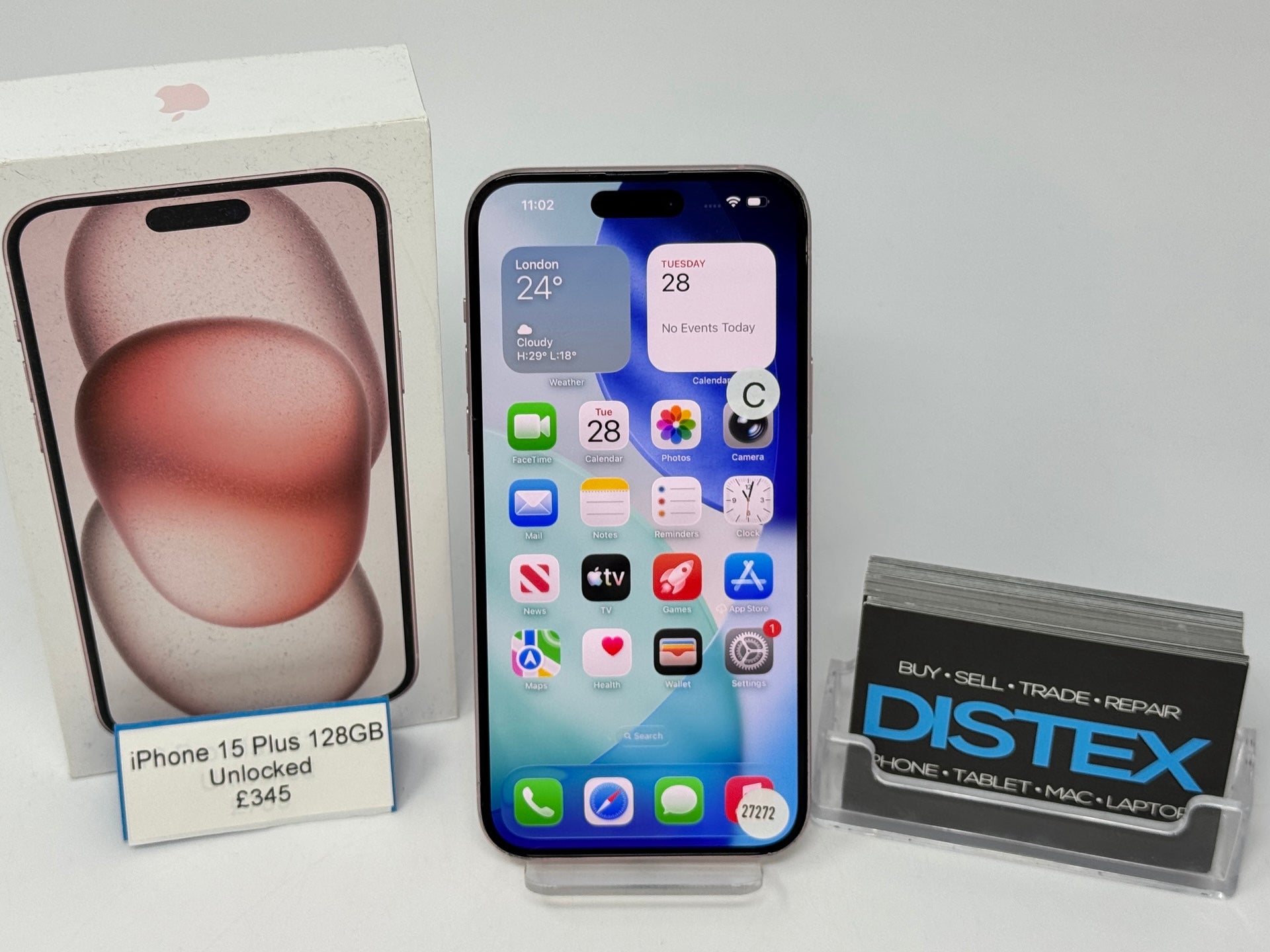 Apple iPhone 15 Plus 128GB Unlocked Pink (C) M27272