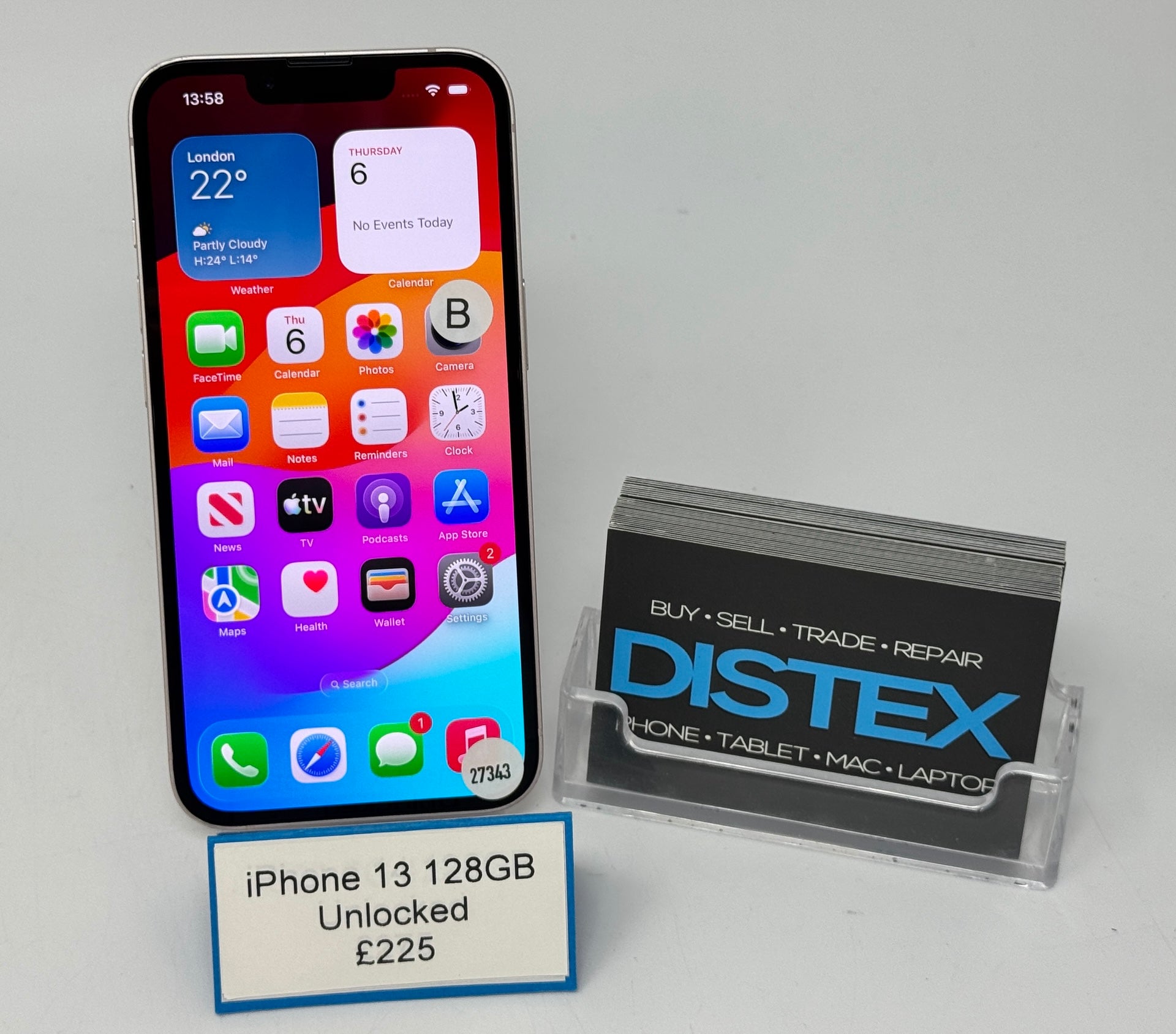 Apple iPhone 13 128GB Unlocked Pink (B) M27343