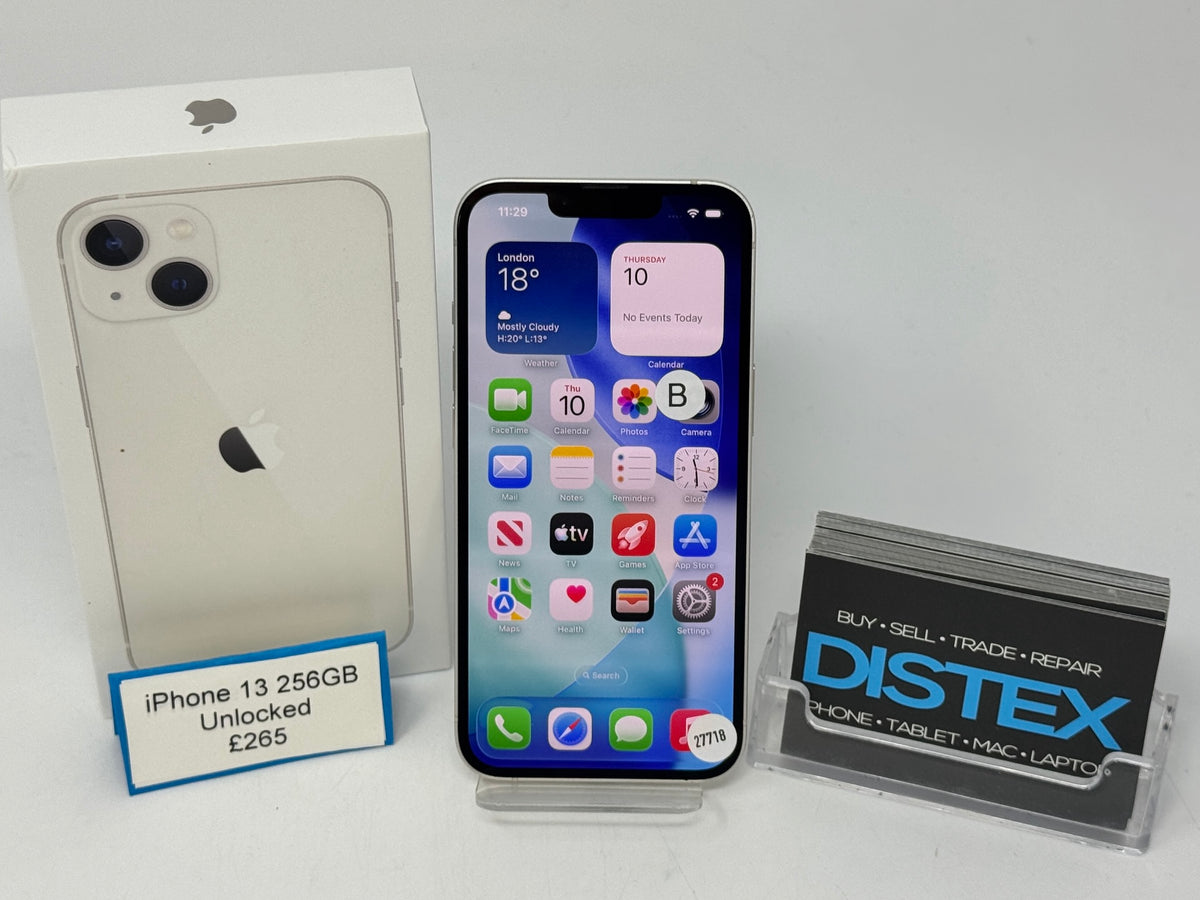 Apple iPhone 13 256GB Unlocked Starlight (B) M27718