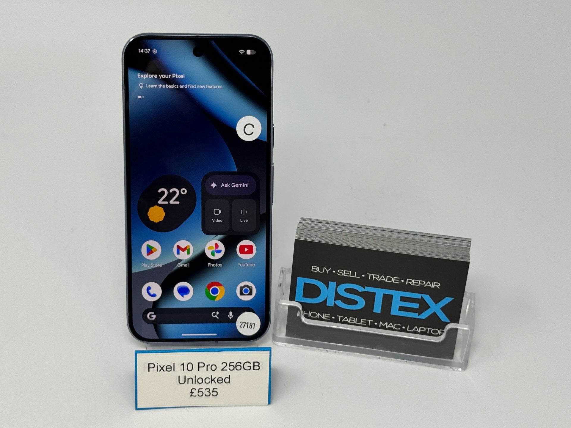 Google Pixel 10 Pro 256GB Unlocked Moonstone (C) M27181