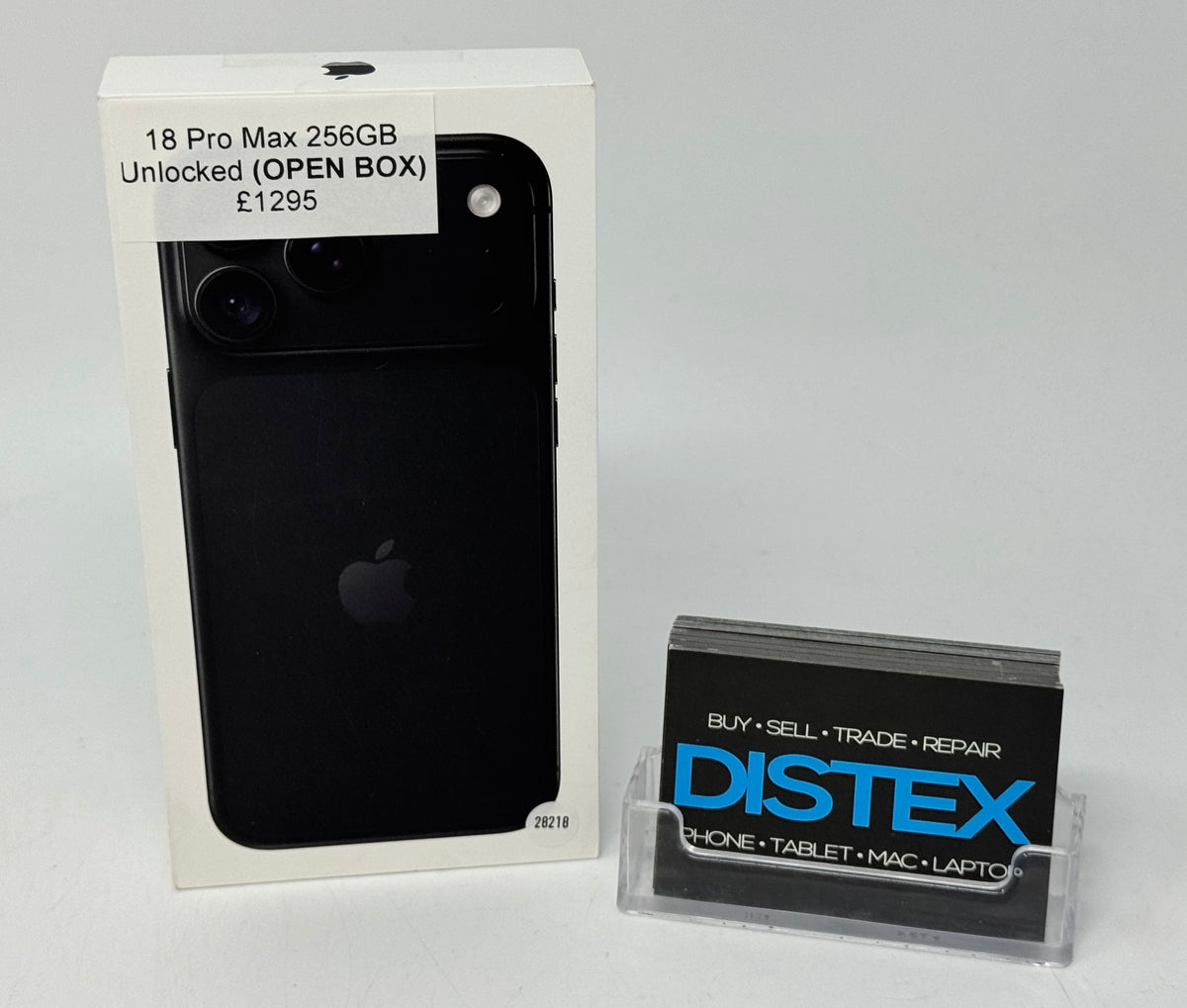 Apple iPhone 18 Pro Max 256GB Unlocked Black (SEALED) M28218